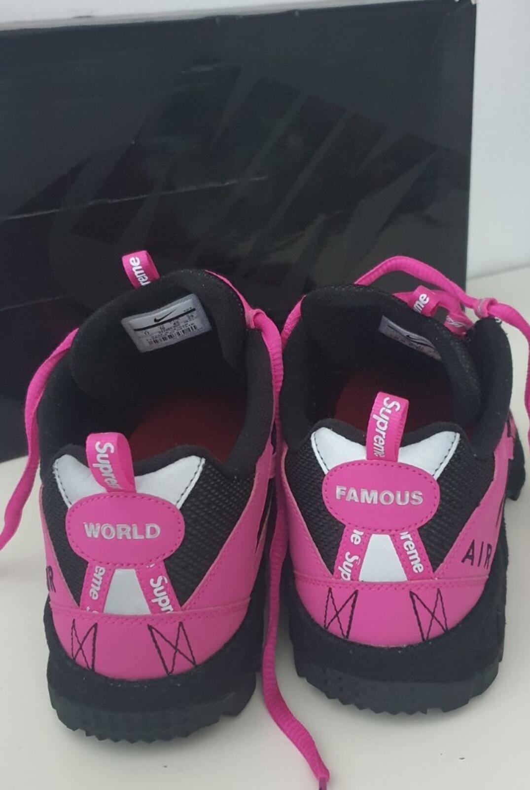 FW17 Supreme x Nike Air Humara '17 trainers Fire Pink US 11 UK 10  EU 45 lot