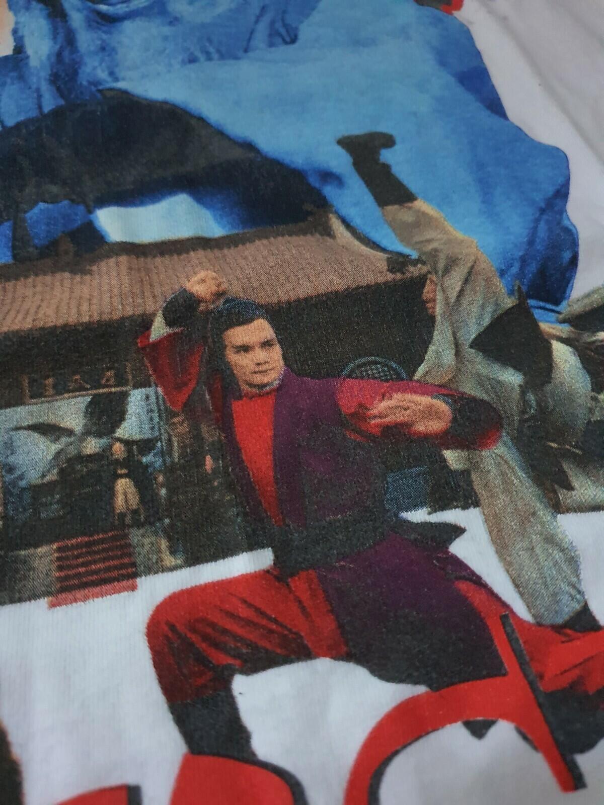 FW13 Supreme Kung Fu white Tee size M T-shirt Rare Vintage 2013