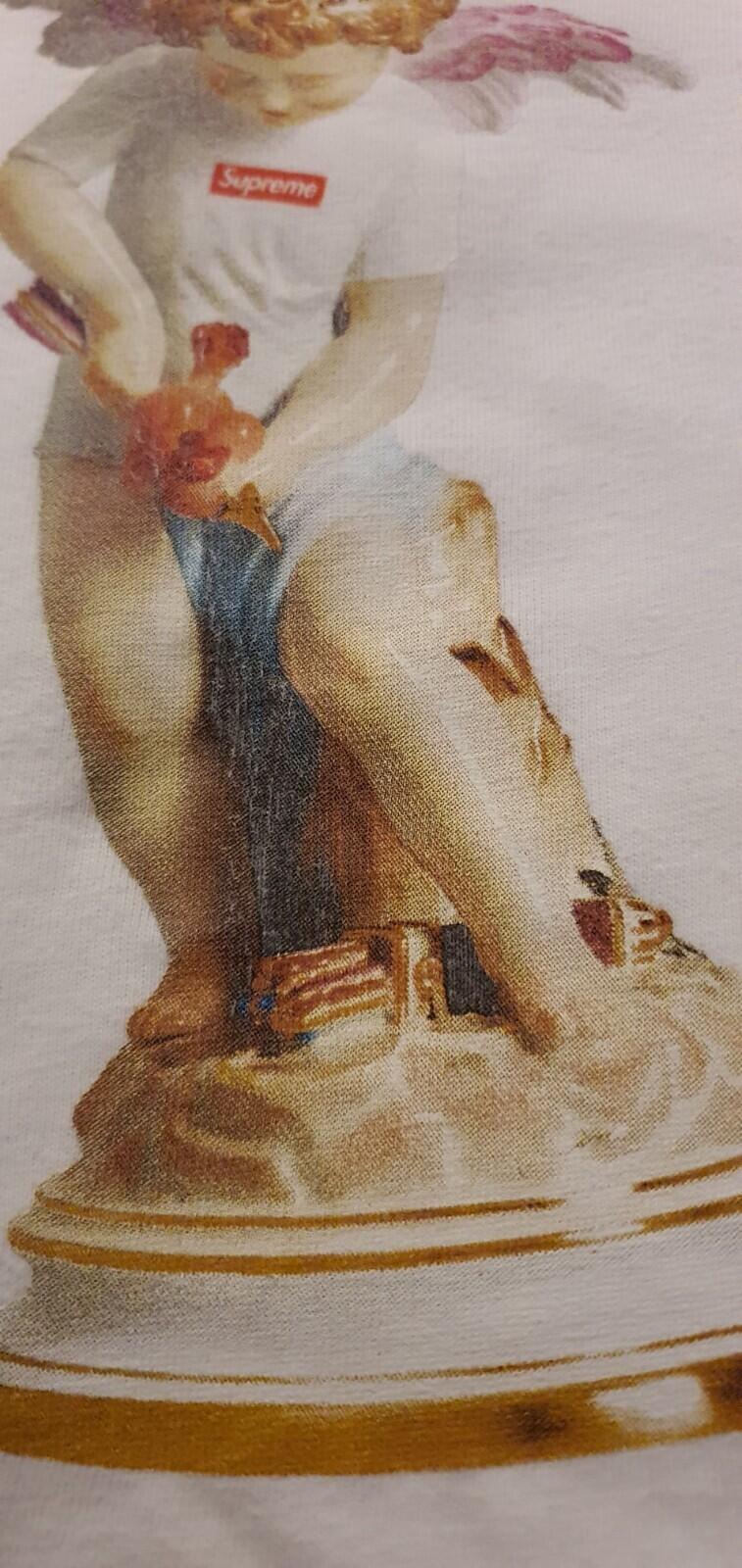 SS19 Supreme Cupid Tee M medium white T-shirt cherub Angel