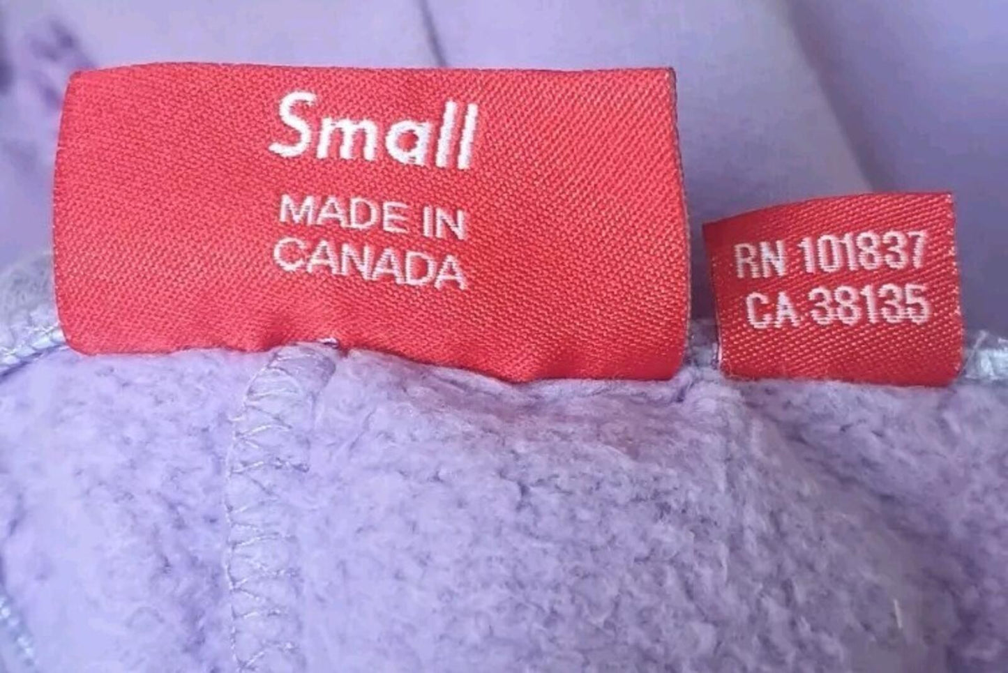 SS18 Supreme Leg Embroidery sweatshort Violet size S small