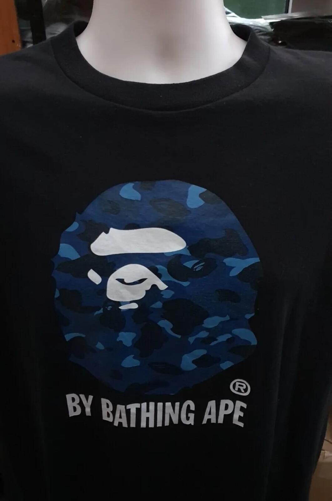 A Bathing Ape Bape Color Camo Tee Bape Head T-shirt size XL