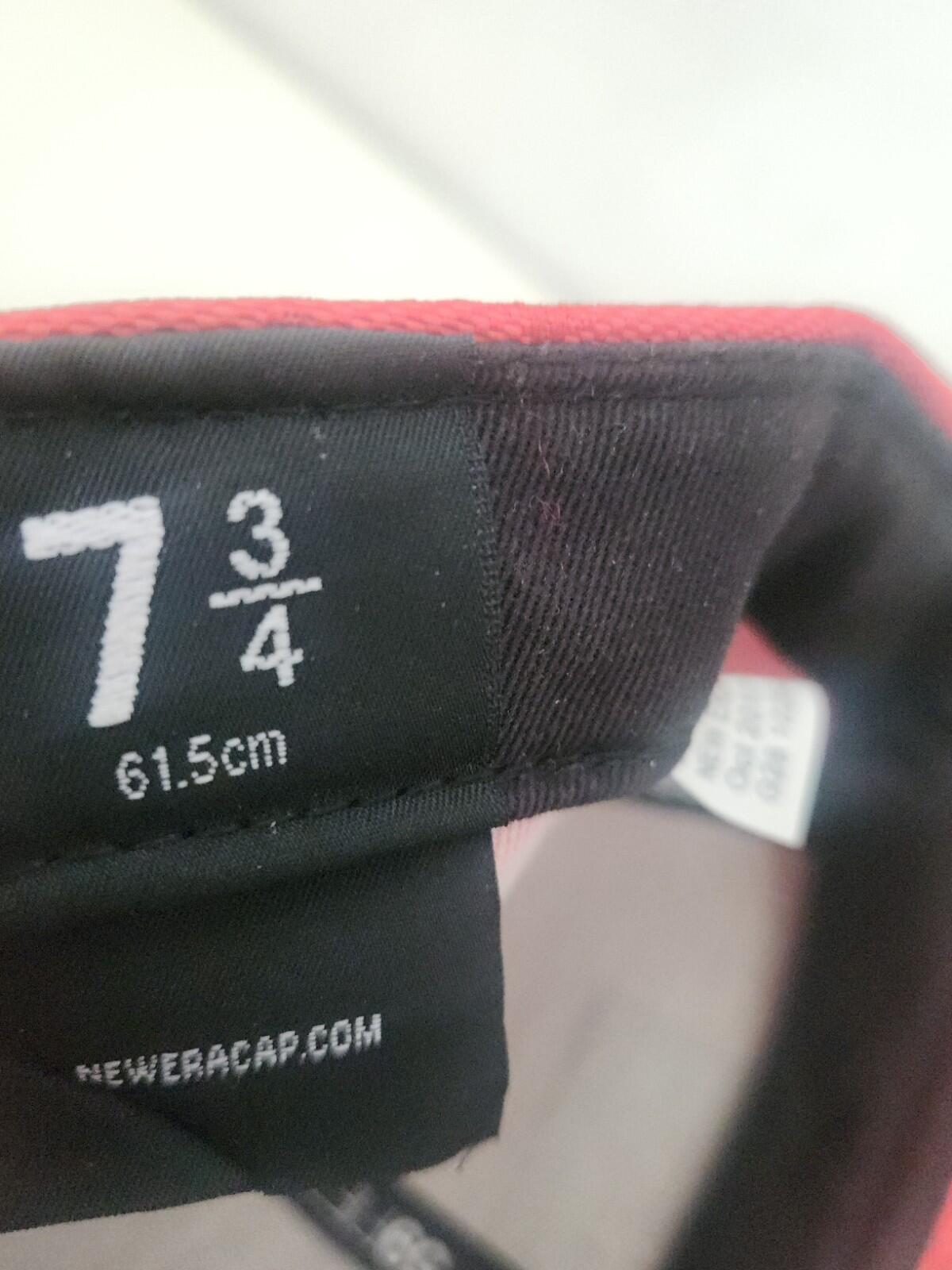 SS18 Supreme Monogram Box Logo New Era 7 3/4 Red cap baseball hat snapback $