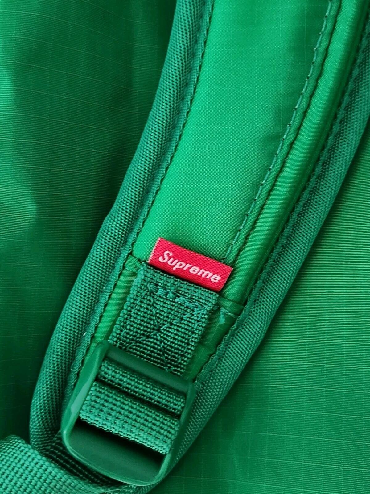 SS23 Supreme Mesh Rucksack Grün Tasche 21L Neu mit Etikett