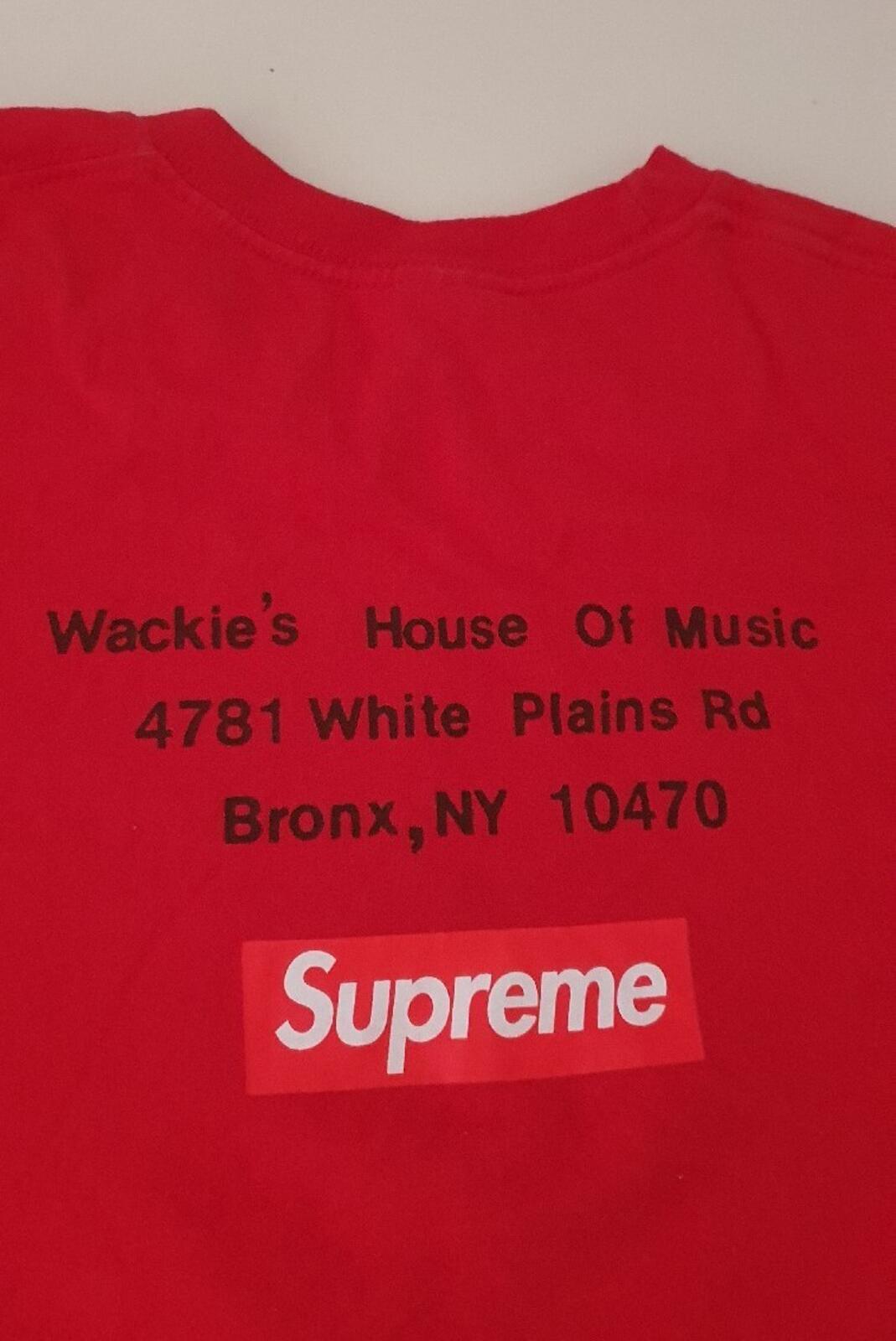 SS13 Supreme Wackies tee red size L large t-shirt vintage box logo 2013 Rare