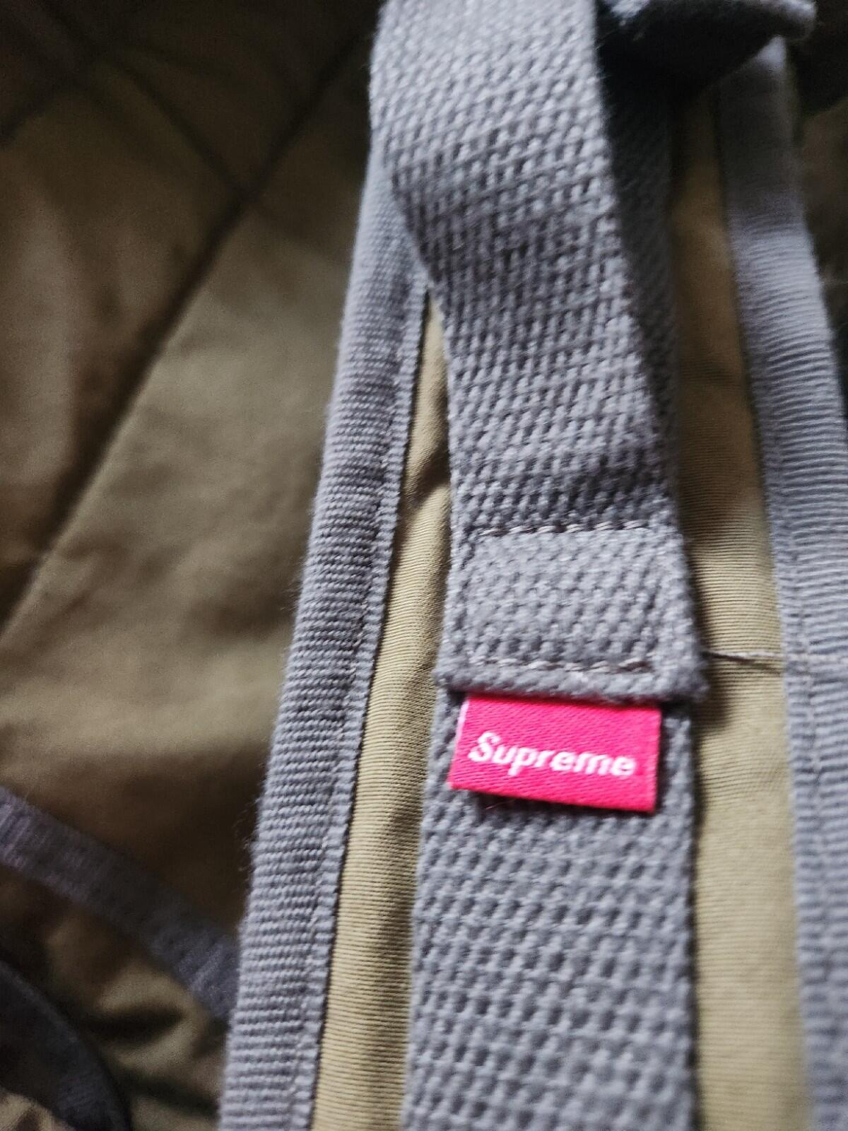 Mochila Supreme x JUNYA WATANABE CDG MAN Patchwork Oliva Otoño/Invierno 2021