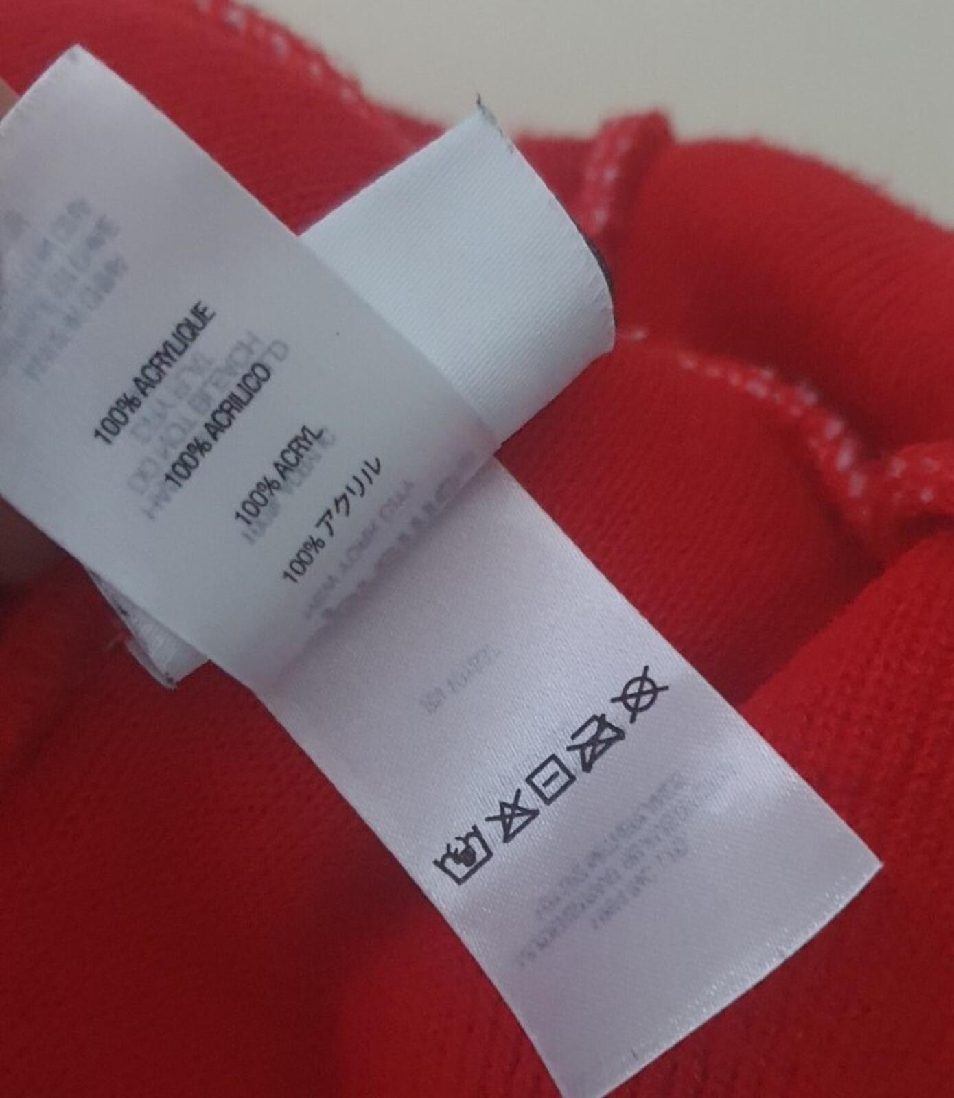 FW21 Supreme x WTAPS beanie Red White Hat