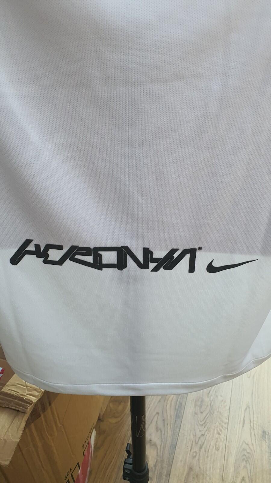 Nike x Acronym Stadium GFA Trikot T-Shirt Weiß Größe M