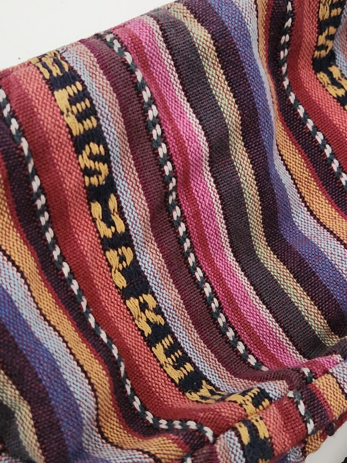 SS20 Supreme Woven Stripe Waist Bag Multicolour