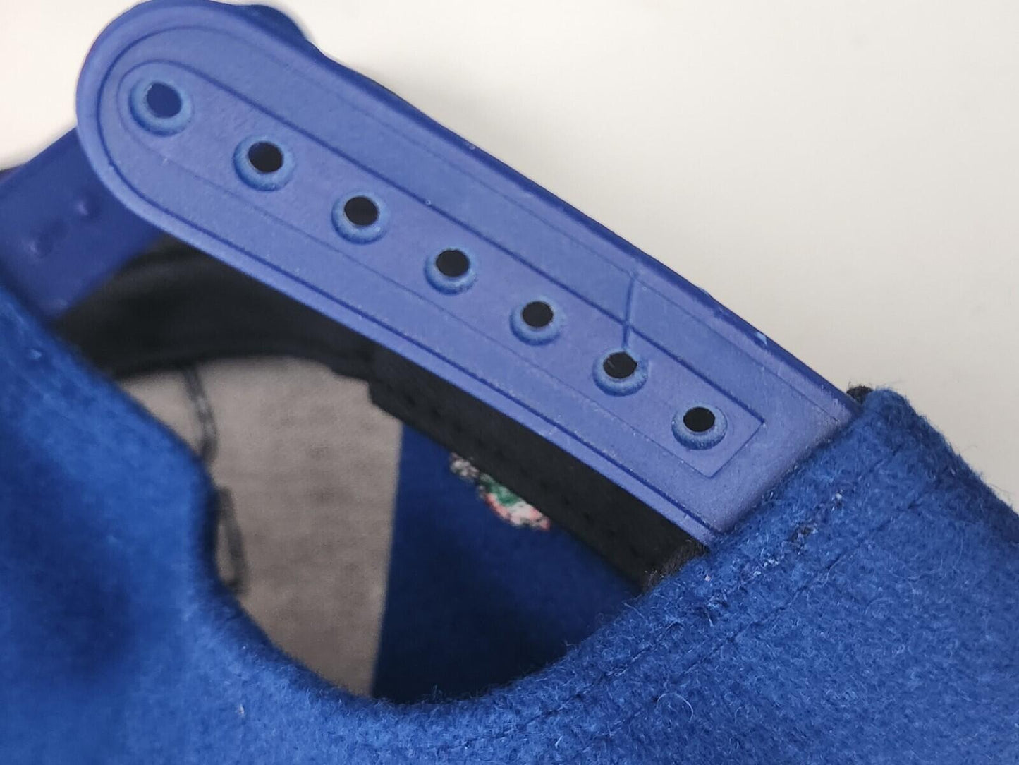 FW15 Supreme Milano Filz 5-Panel Cap Schwarz Blau Rot Wollmütze Selten 2015 S Logo
