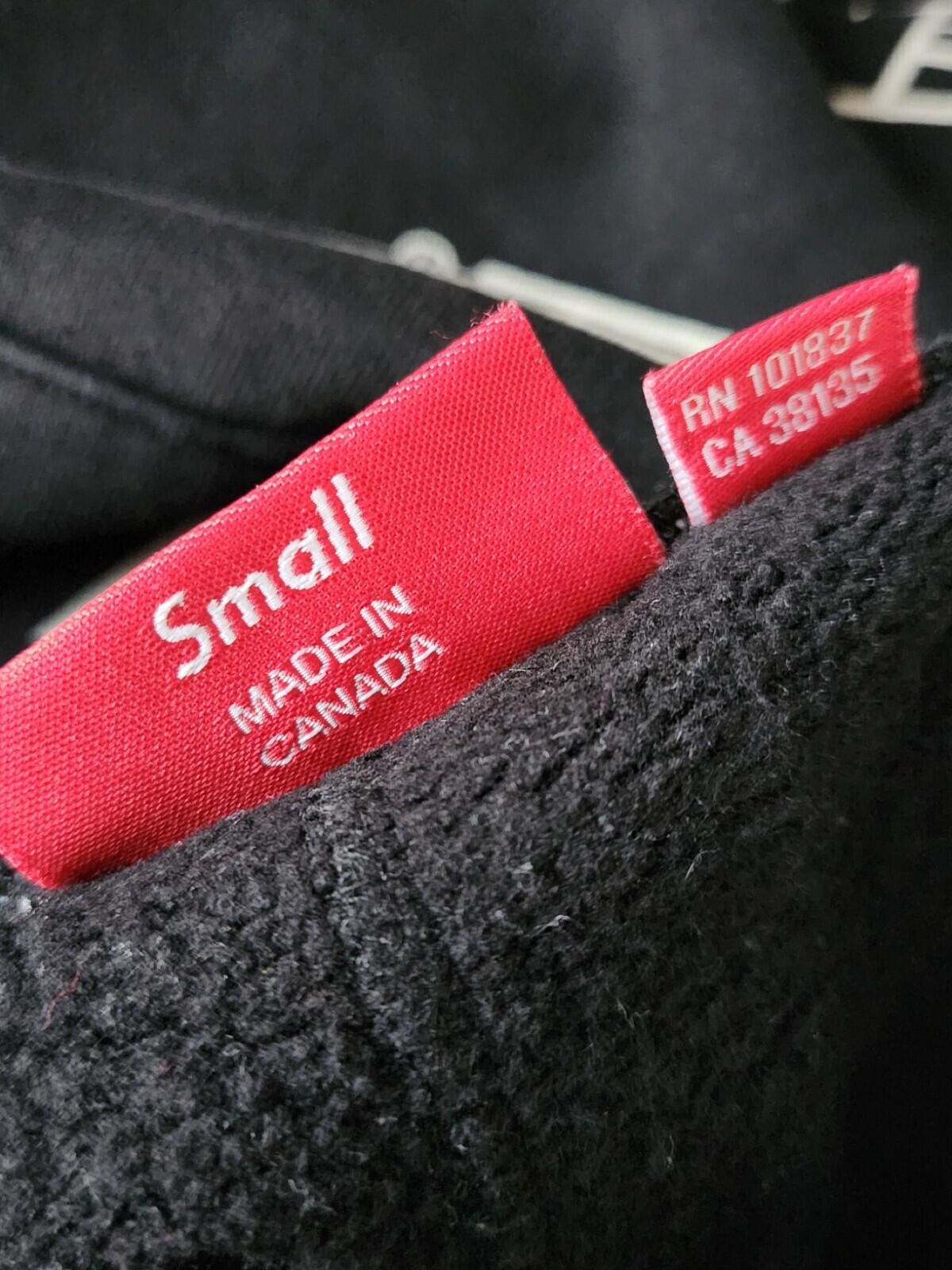 SS18 Supreme Repeat Sweatpant size M medium Black pants Made In Canada