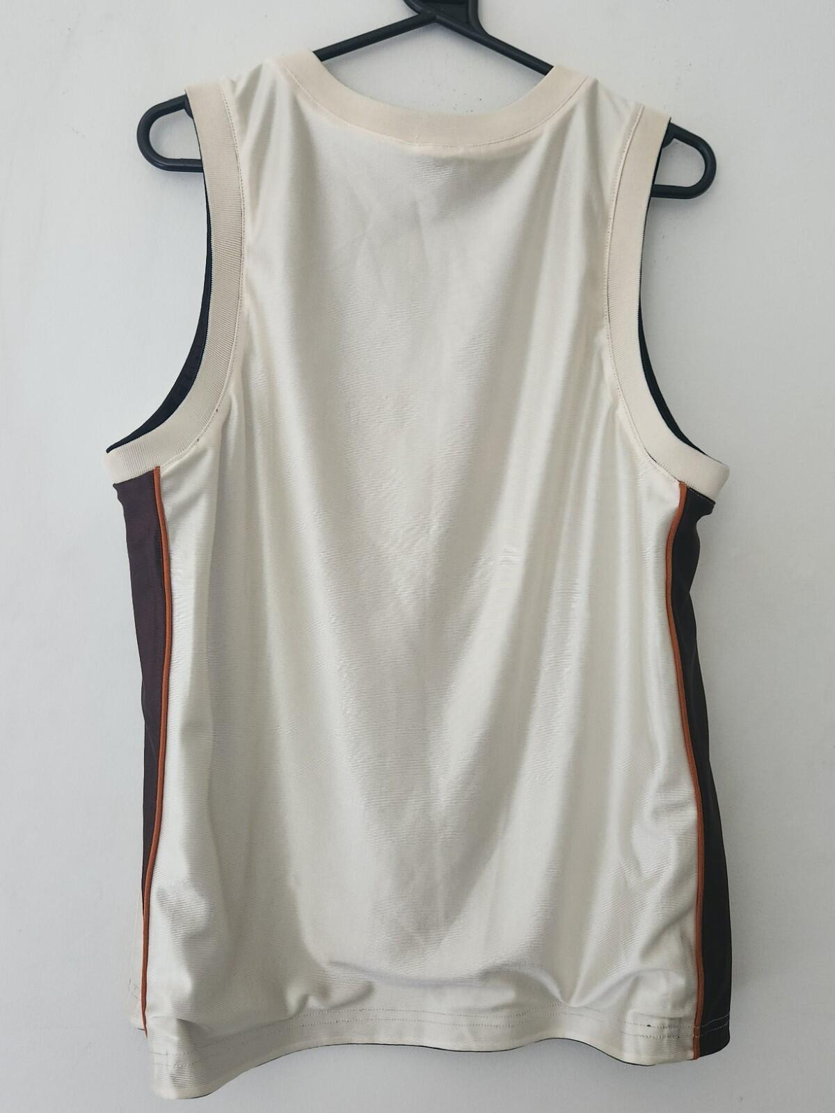 SS22 Supreme Wende-Basketballtrikot Größe S Klein Schwarz ärmelloses Tanktop