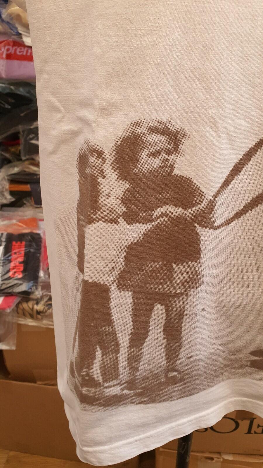 SS09 Supreme Cut The Crap Tee White