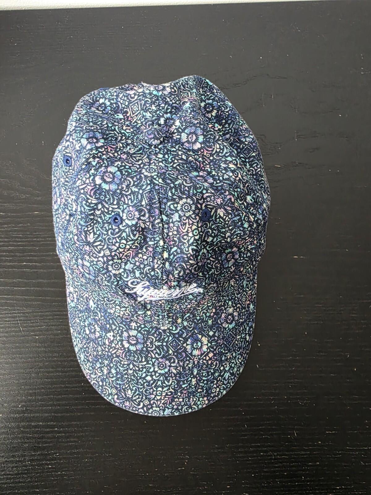 FW21 Supreme Liberty Floral 6-panel Cap Blue