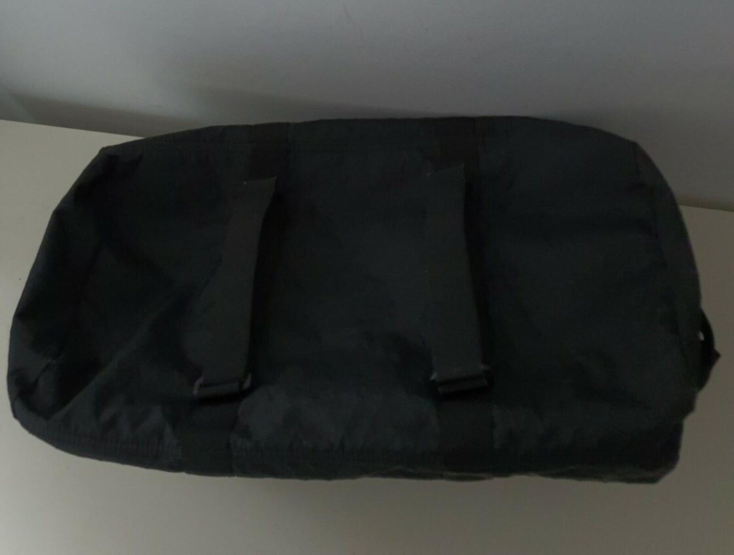 FW18 Supreme Duffle bag Water and Abrasion resistant 3M reflective logo Black