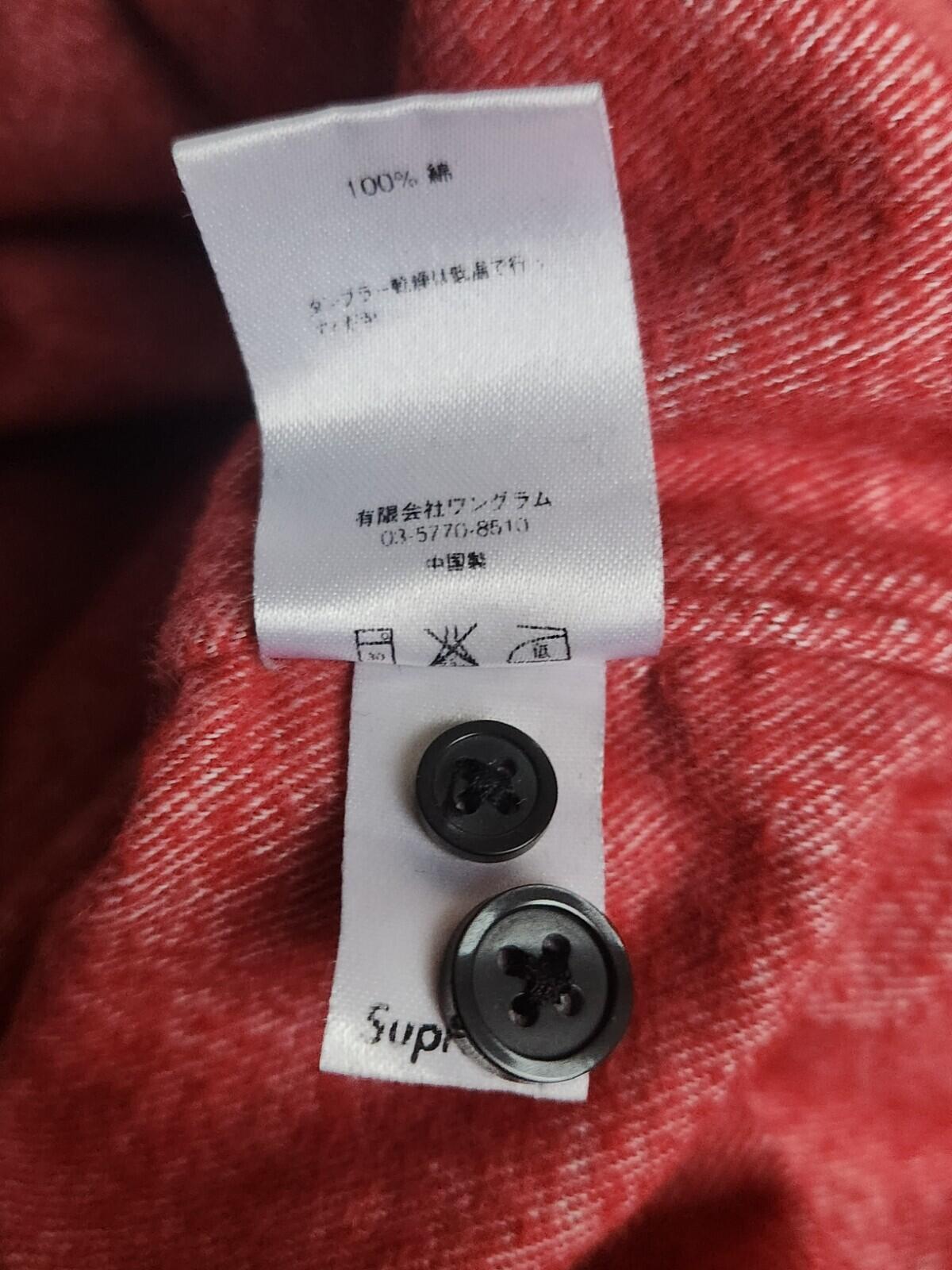 Supreme Camisa Talla M Mediana con Botones