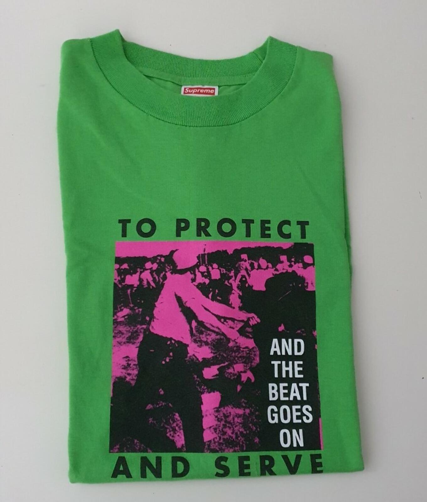 SS08 Supreme To Protect And Serve Tee size M medium