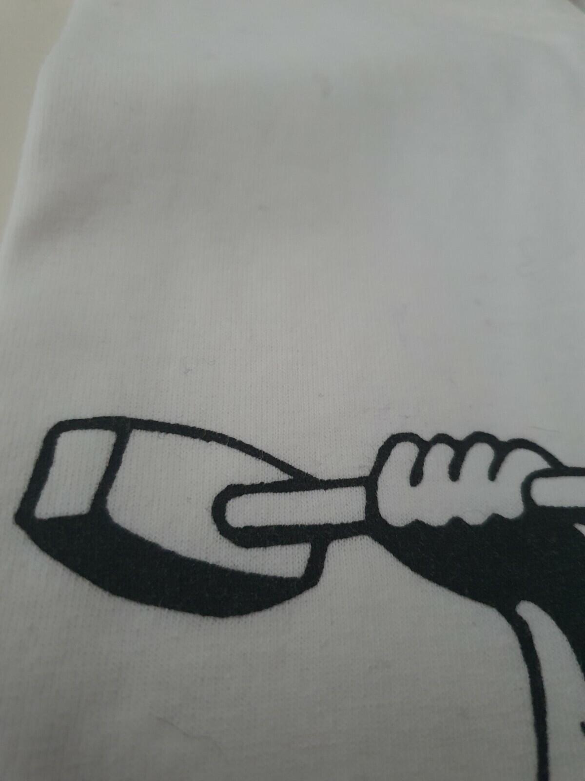 SS09 Supreme Sledge Hammer white Tee size large T-Shirt vintage Very Rare