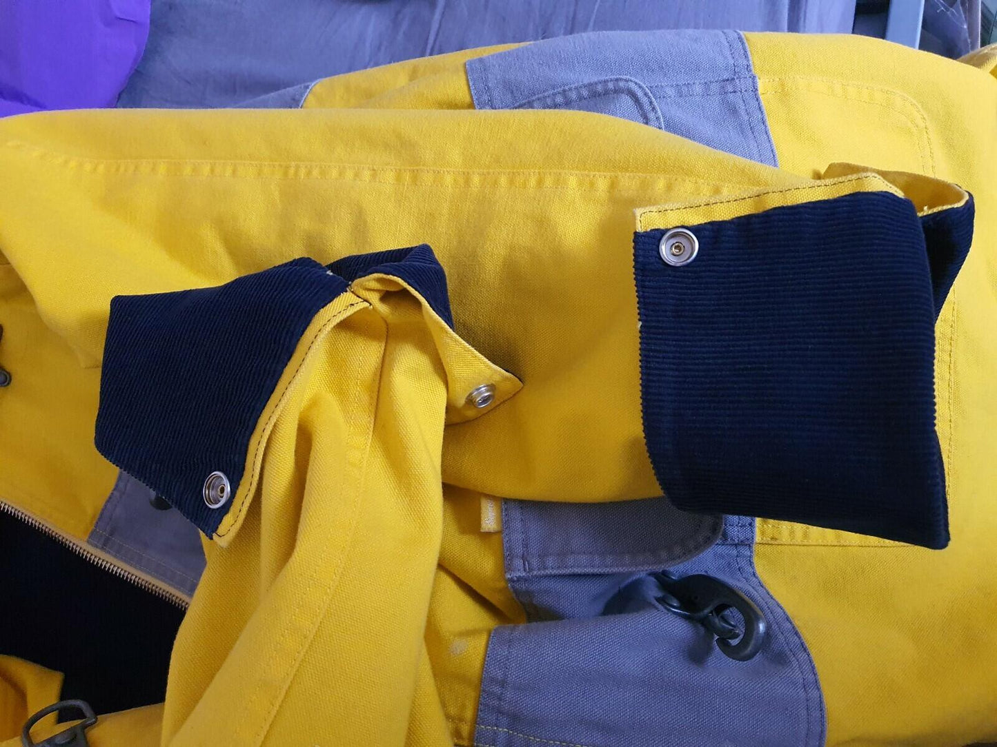 FW14 Supreme Firemans coat Yellow Jacket size XL fire Very rare New with tag