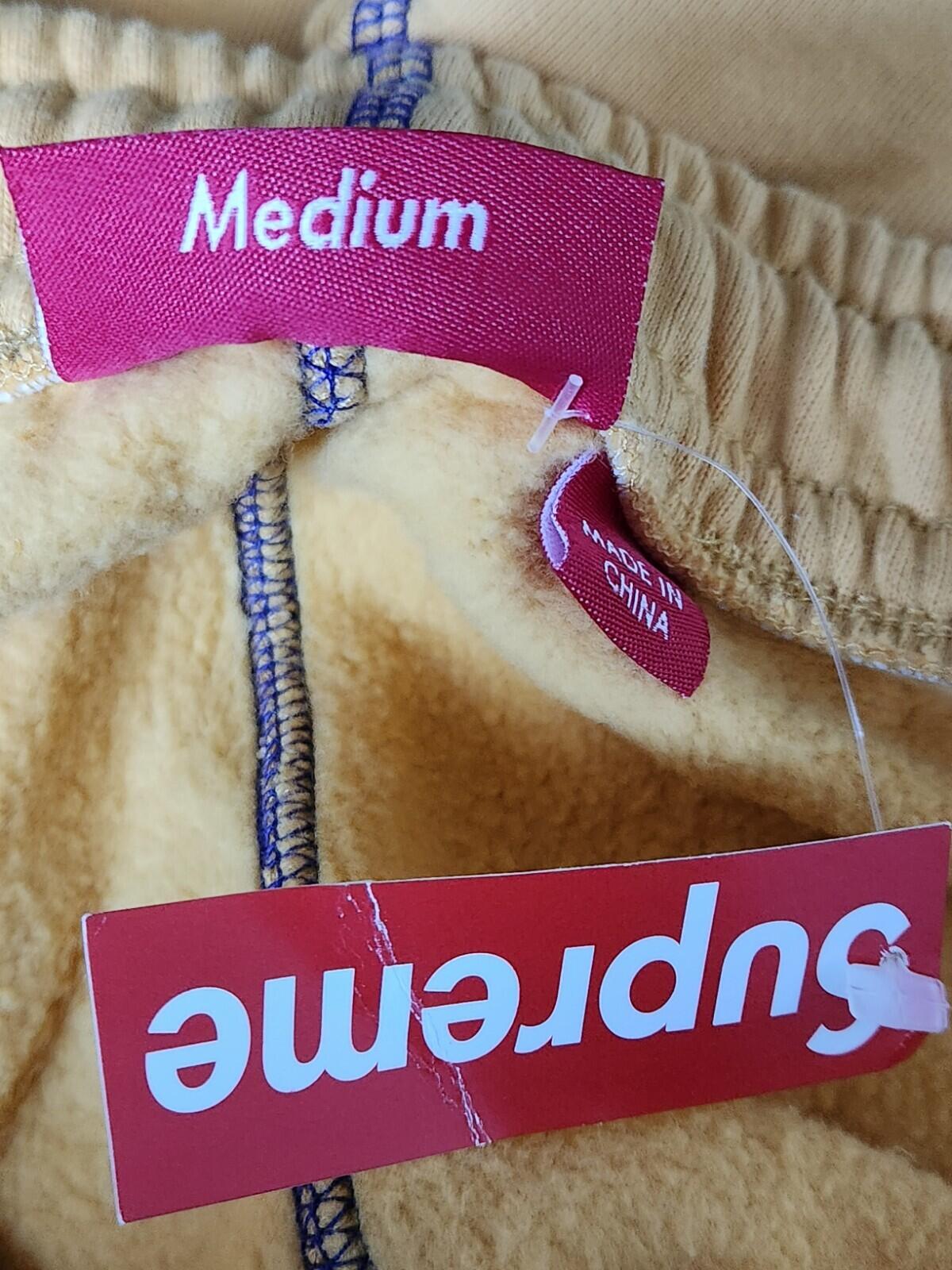 SS22 Supreme coverstitch sweatpant M Medium Dusty Gold Purple Pant Pants New