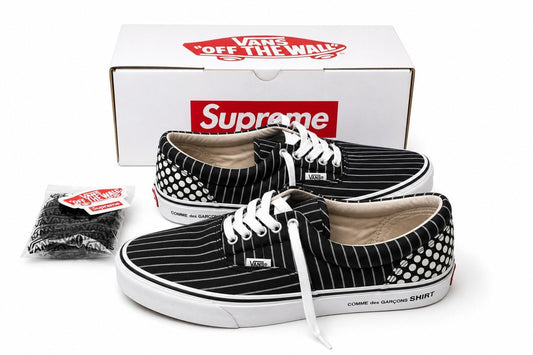 Zapatillas clásicas SS14 Supreme Vans Comme Des Garcons Era