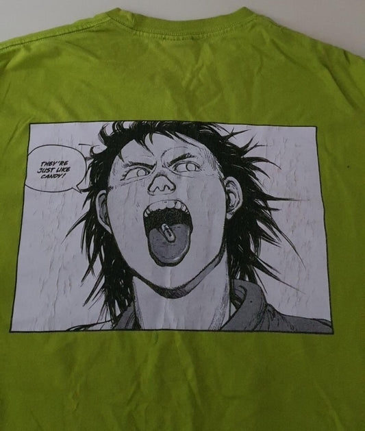 FW17 Supreme x Akira Pill Lime camiseta talla L grande T-shirt Anime japonés