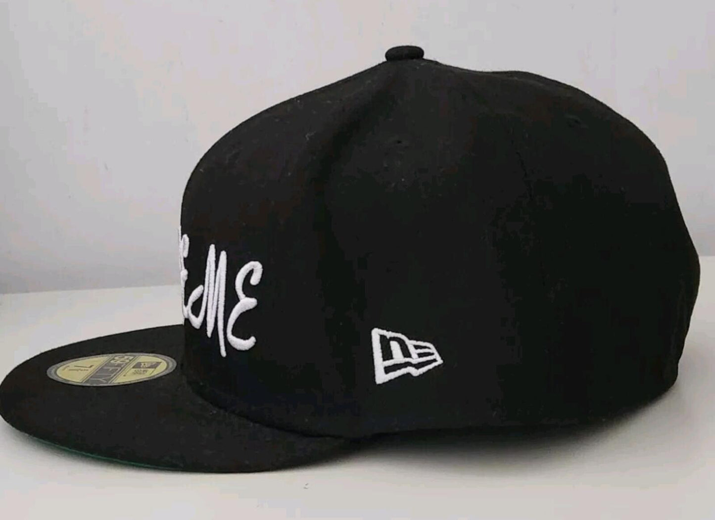 SS23 Supreme Script New Era Black Size 7 5/8