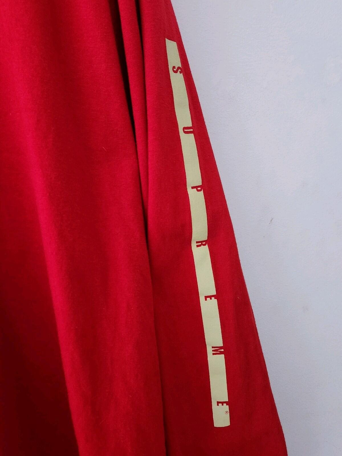 FW18 Supreme 1994 L/S Tee Red Longsleeve T-shirt Size L Large Top