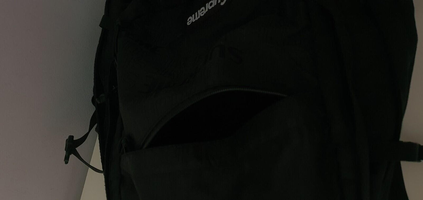SS19 Supreme Black Backpack Schwarz