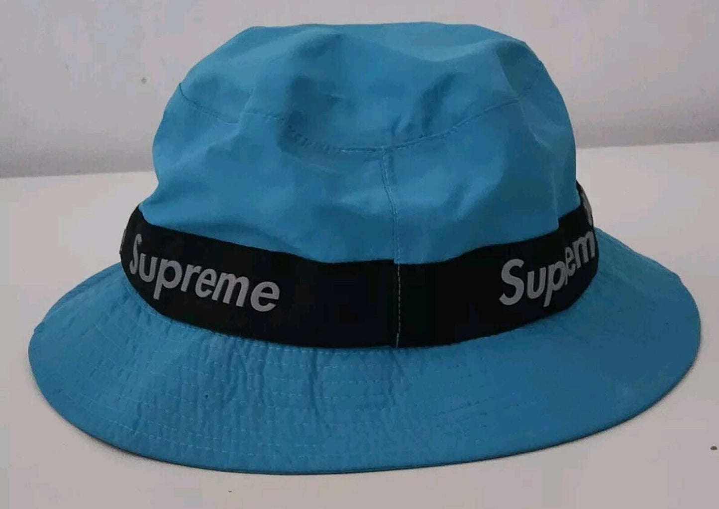 FW17 Supreme Taped Seam Crusher Hat Teal Size S/M