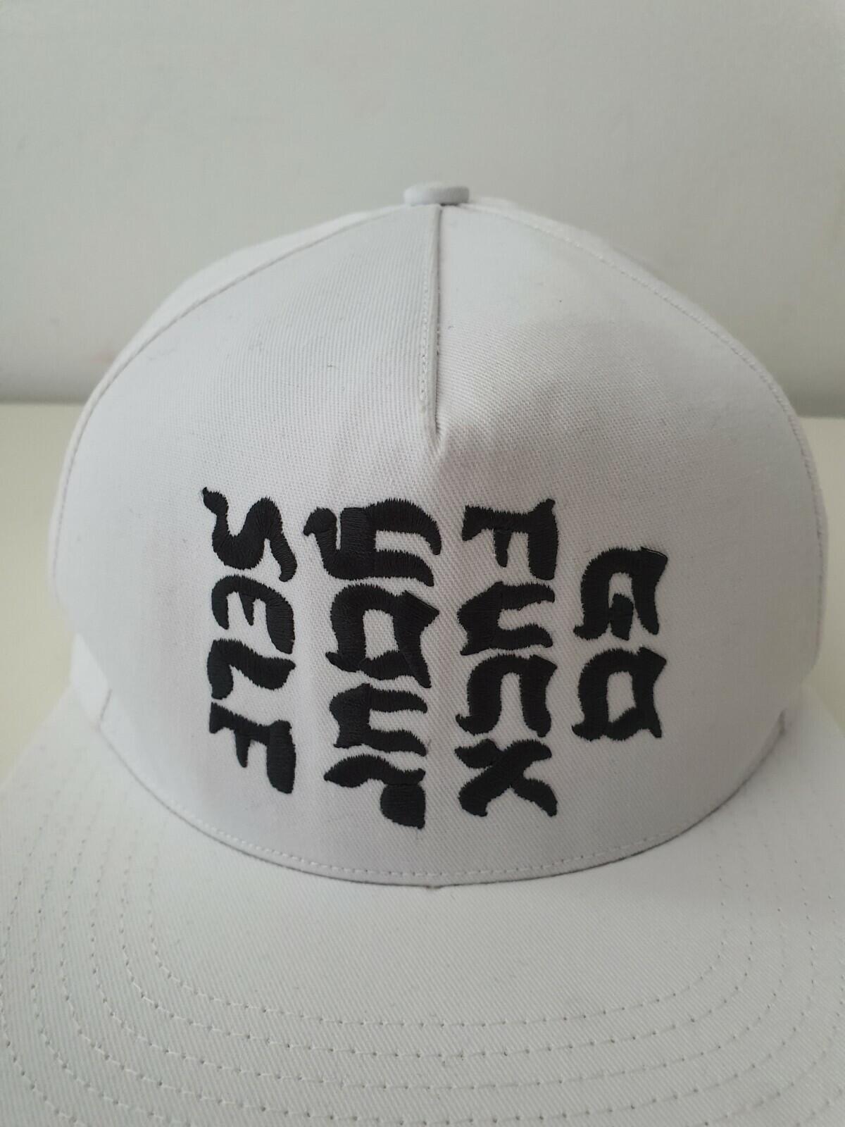 SS17 Supreme Go Fuc k Yourself 5-panel Cap White