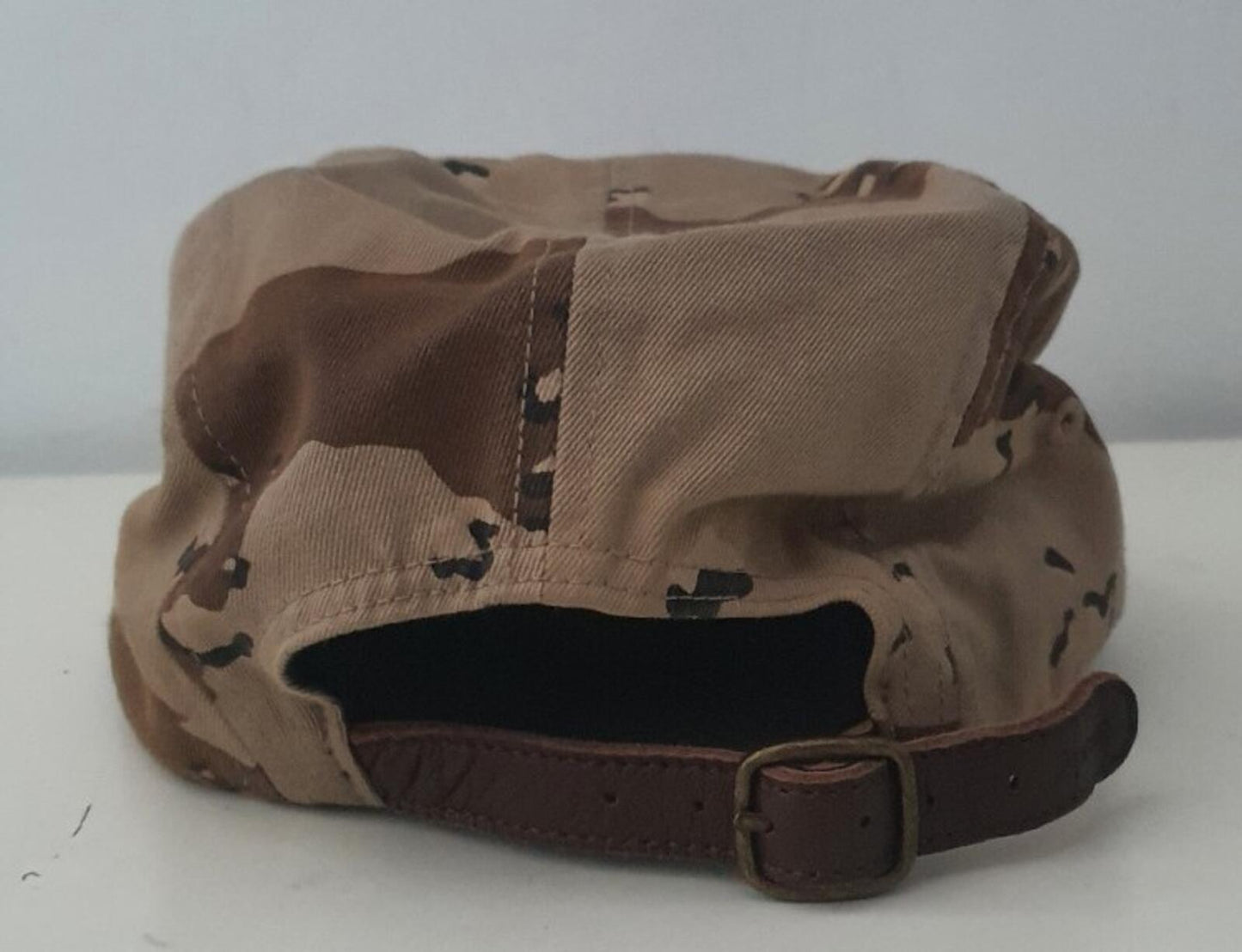 FW17 Supreme Washed Chino Twill Camp Cap Desert Camo