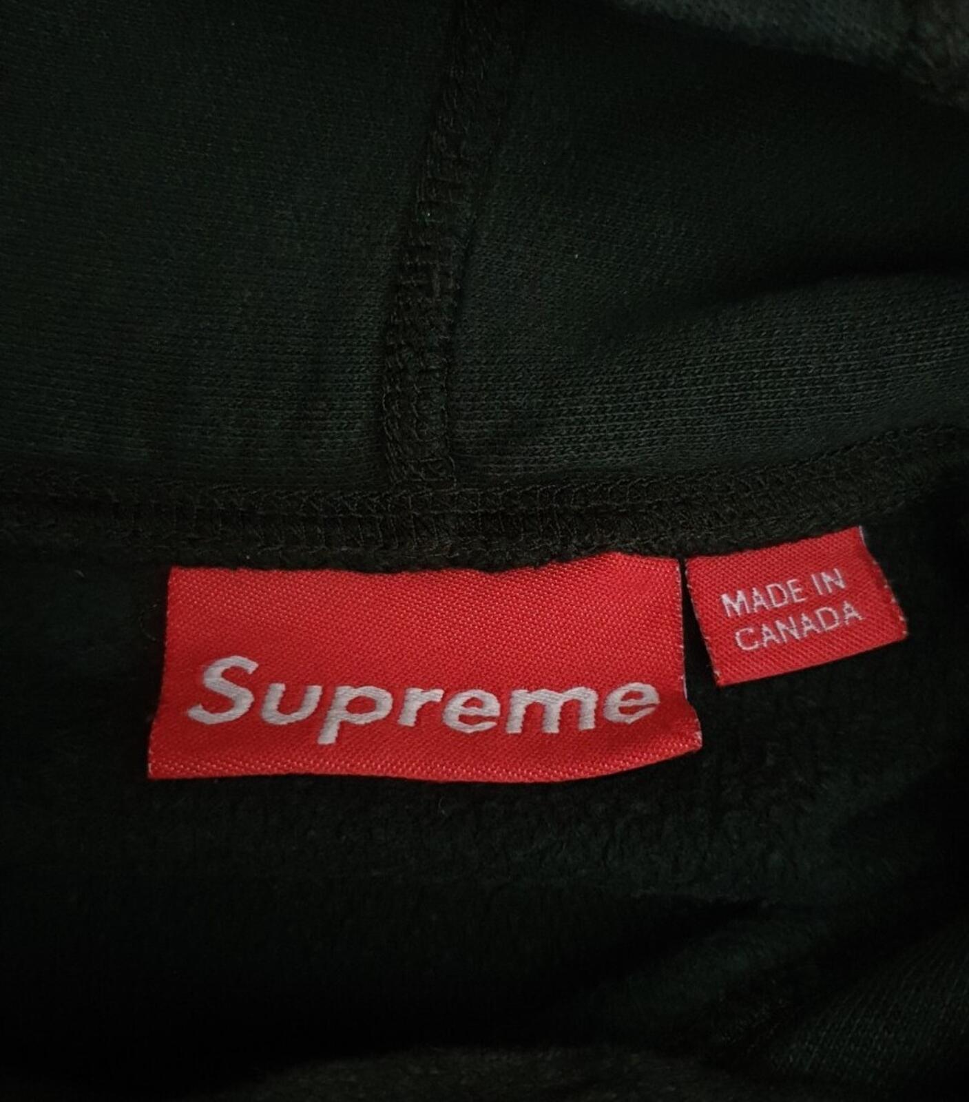 SS11 Supreme x Thrasher Hooded Sweatshirt Black Size M