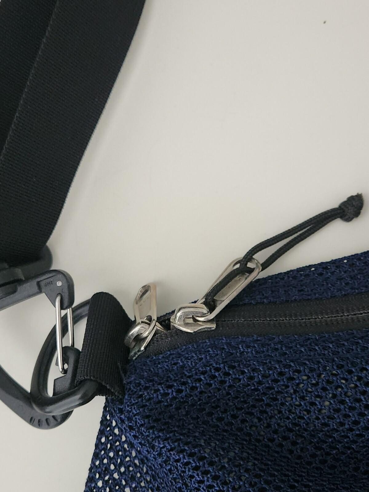 SS16 Supreme Navy Mesh Duffle Bag Navy