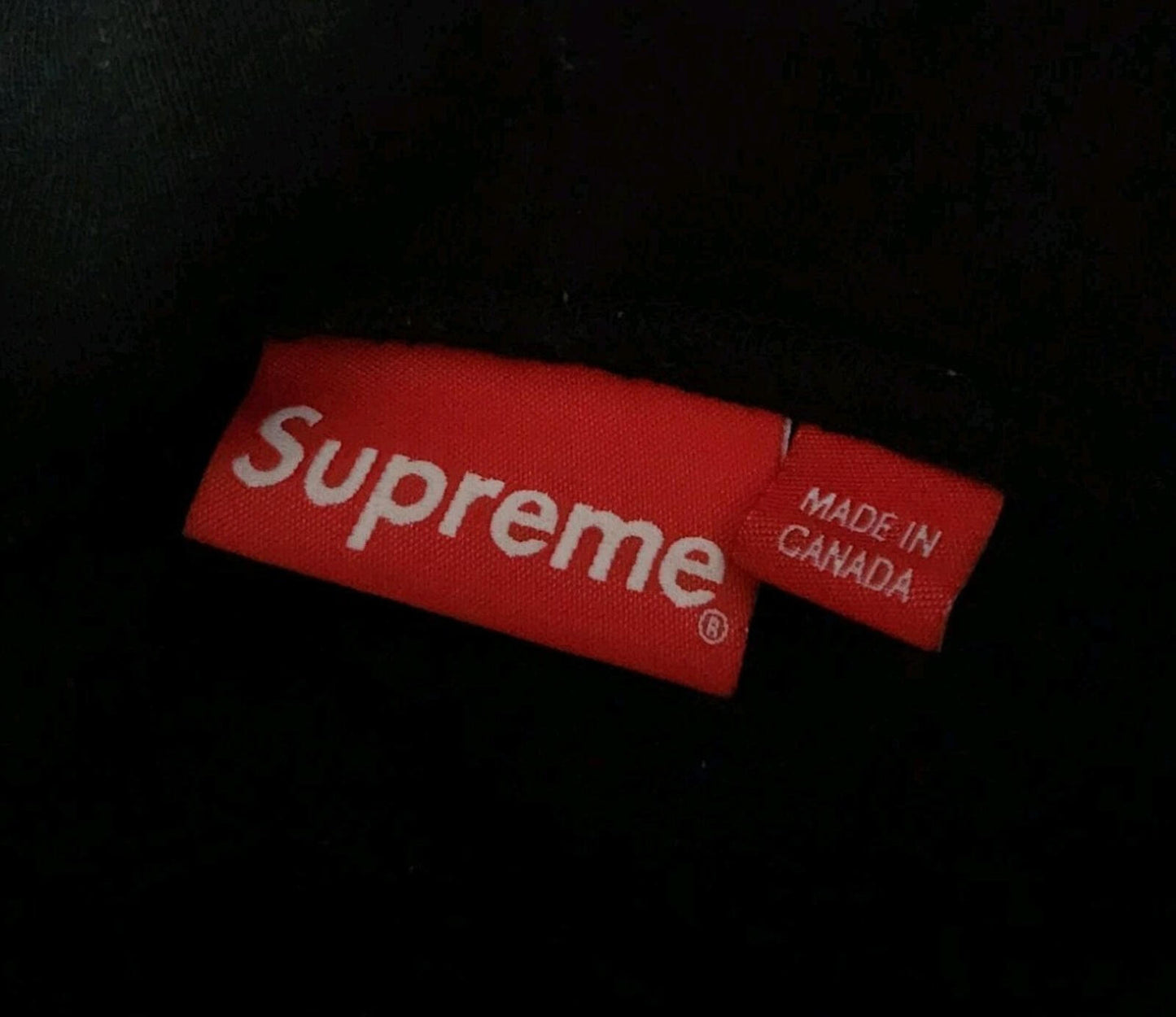 FW19 Supreme HQ Hooded Sweatshirt Black Size L