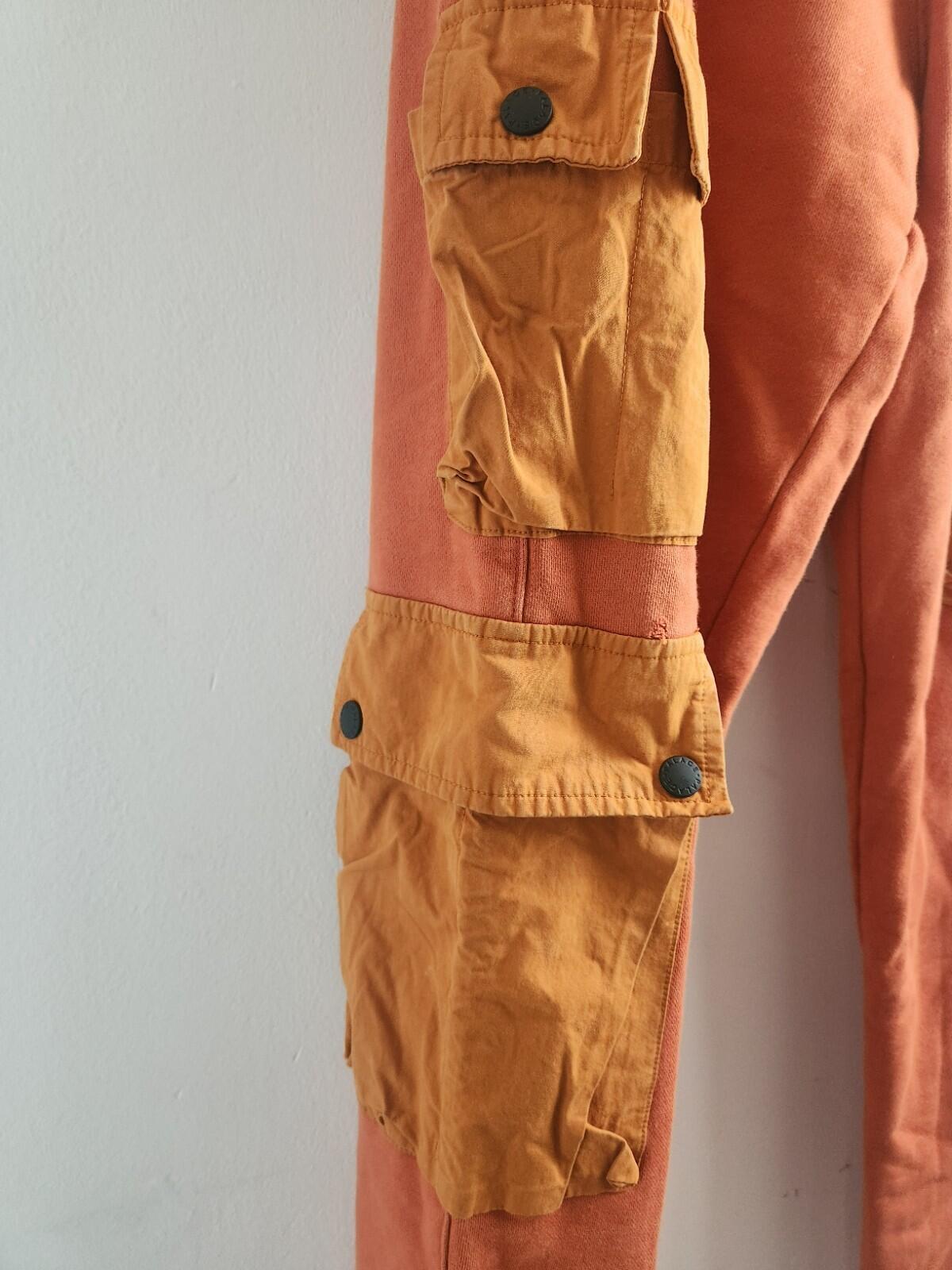 SS21 Palace C-Pocket Joggers L Large Orange Sweatshorts Utility Skateboards Pant