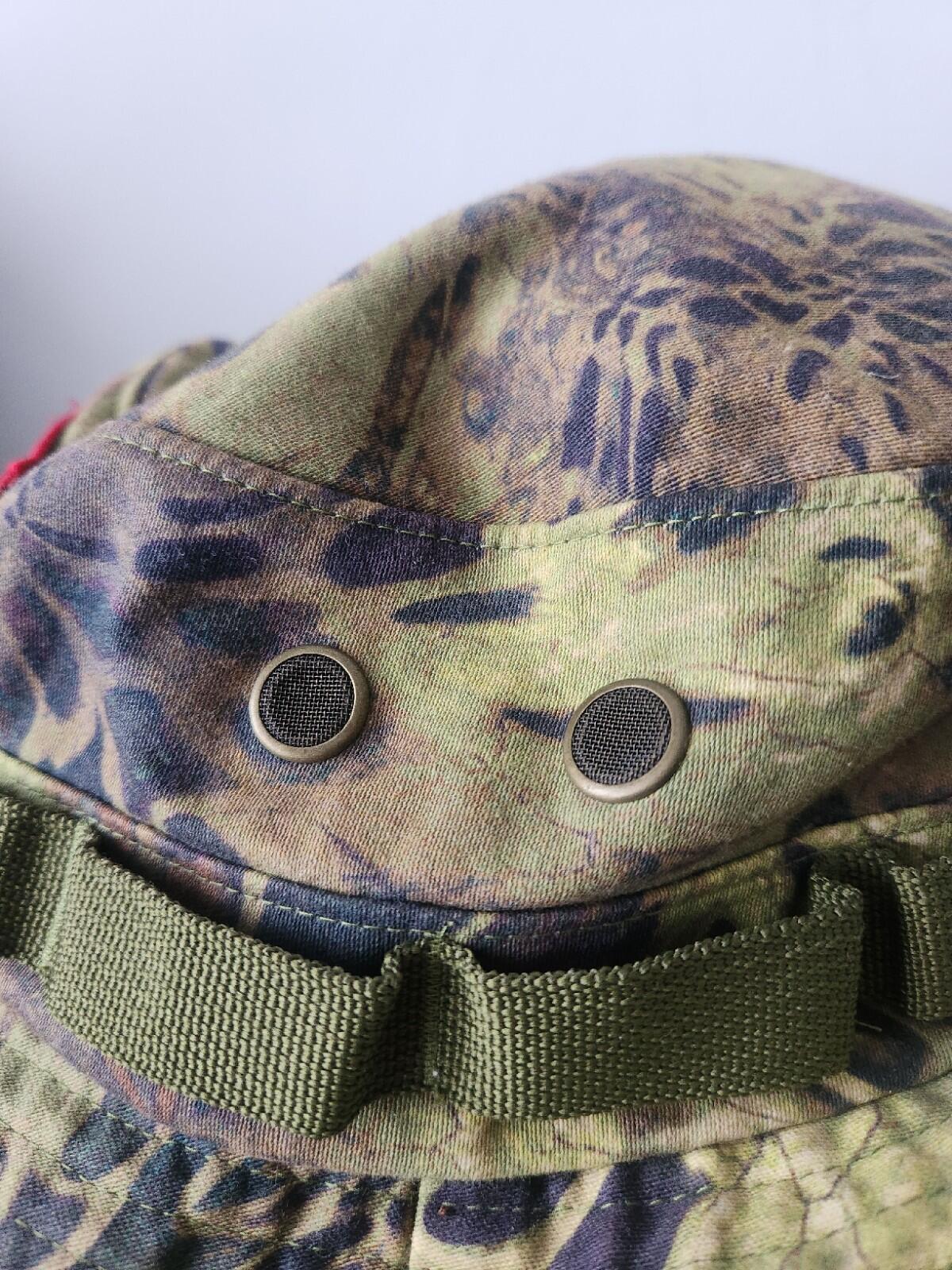 SS22 Supreme Military Boonie Olive Prym1 Camo Größe M/L