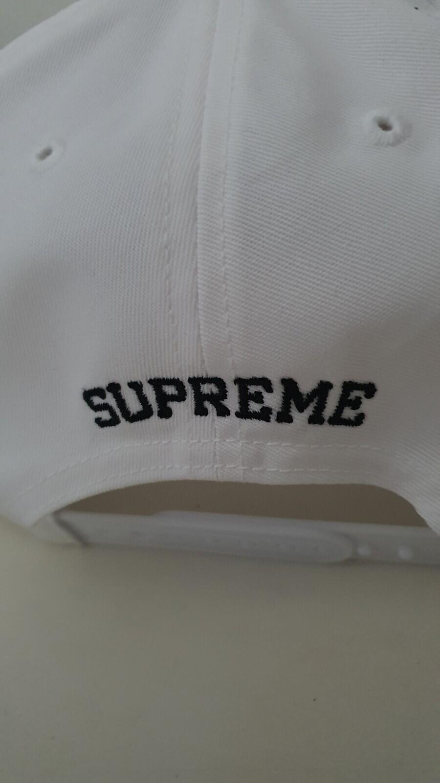 SS20 Supreme Tank 5-panel white cap hat