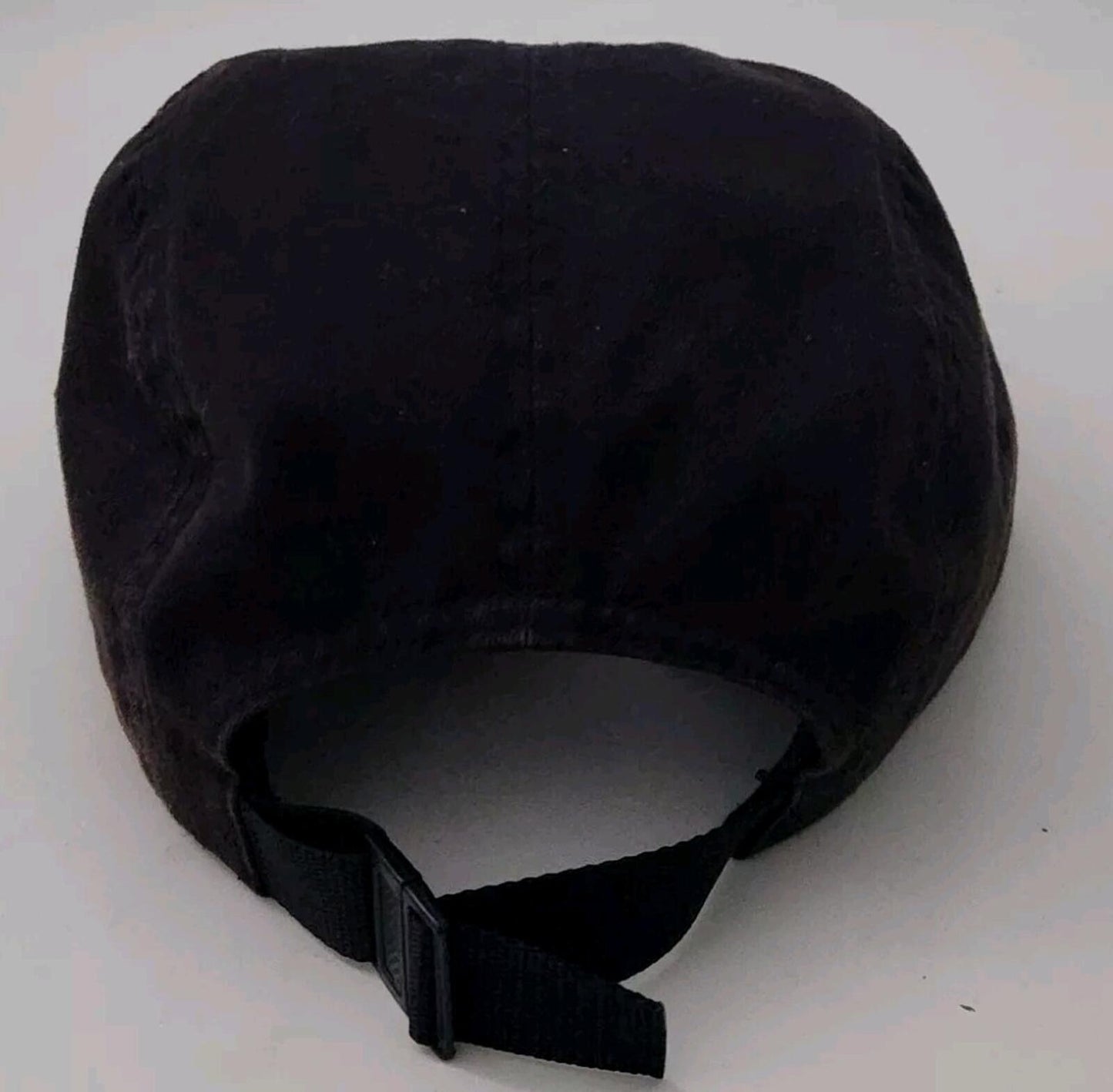 FW18 Supreme Snap Button Pocket Camp Cap black hat box logo