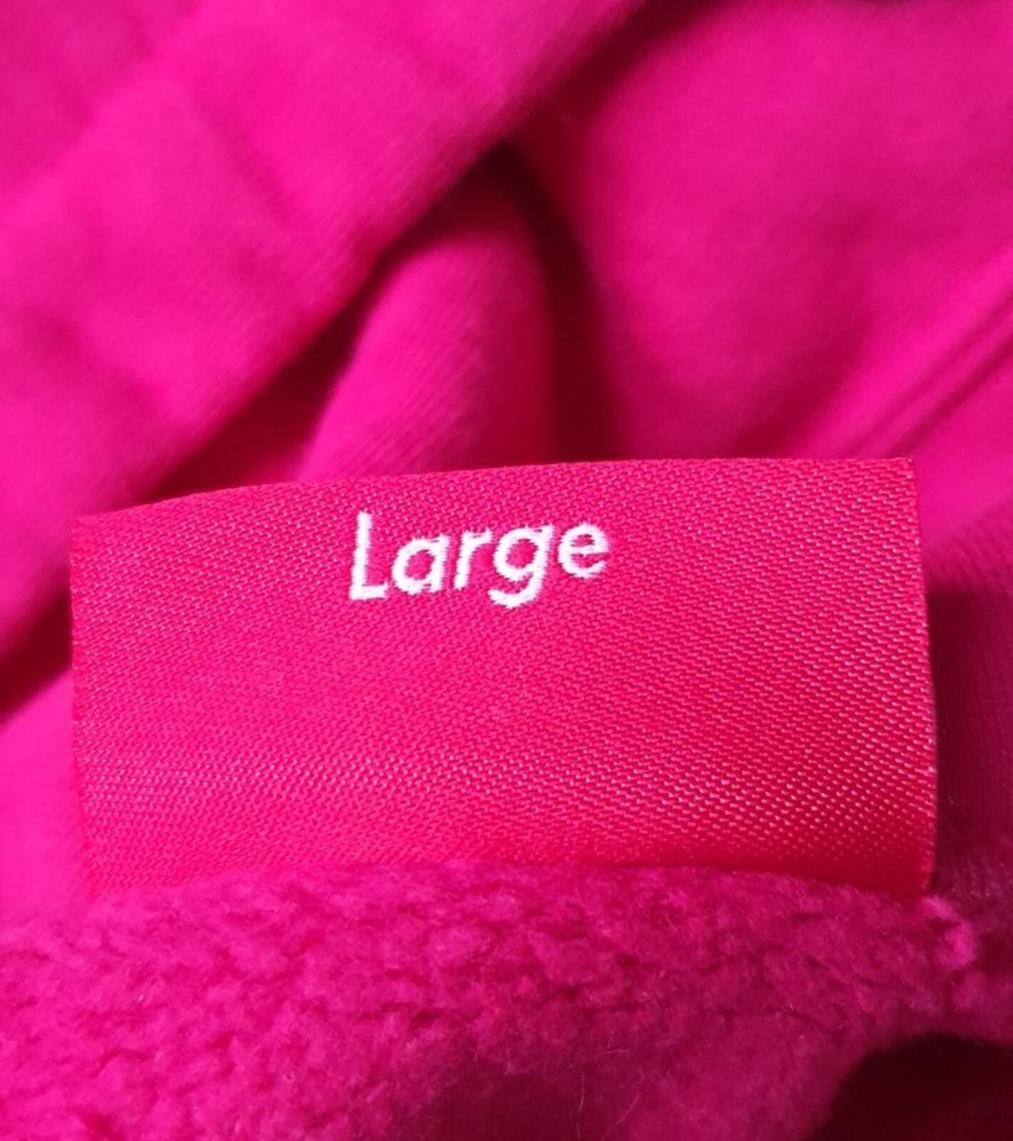 SS20 Supreme Metallic Rib hooded sweatshirt Fuschia hoodie L Large Pink Pullover