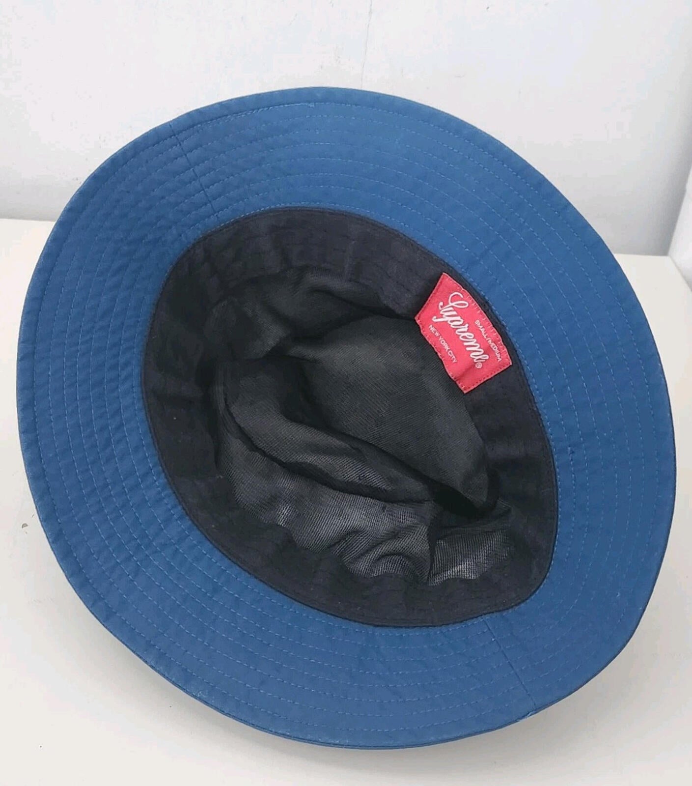 SS19 Supreme GORE-TEX crusher Small Medium bucket hat Dark Teal Waterproof S / M