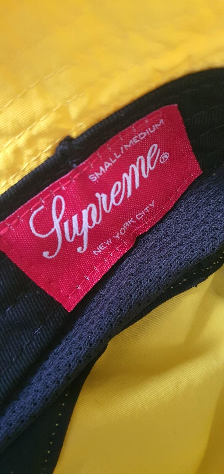 SS21 Supreme Reflective Zip Crusher Yellow Size S/M