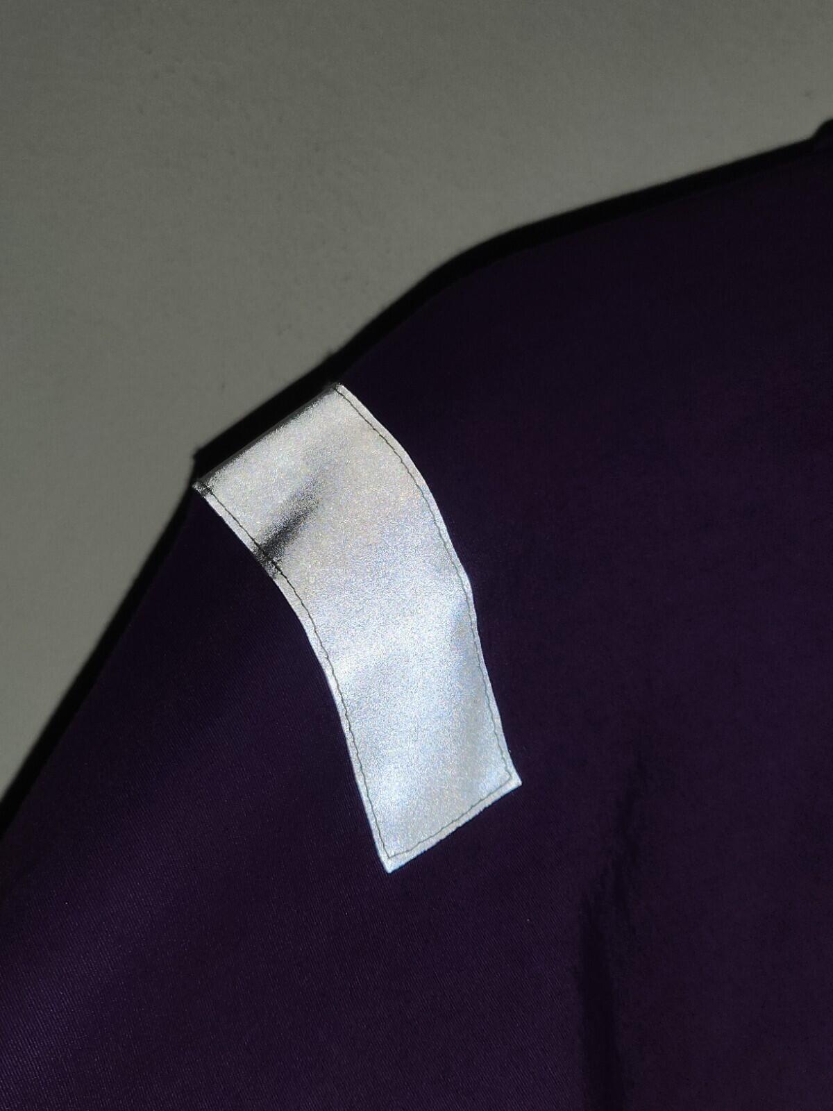 SS21 Supreme x Timberland Reflective Taping Anorak Jacket Purple Size M