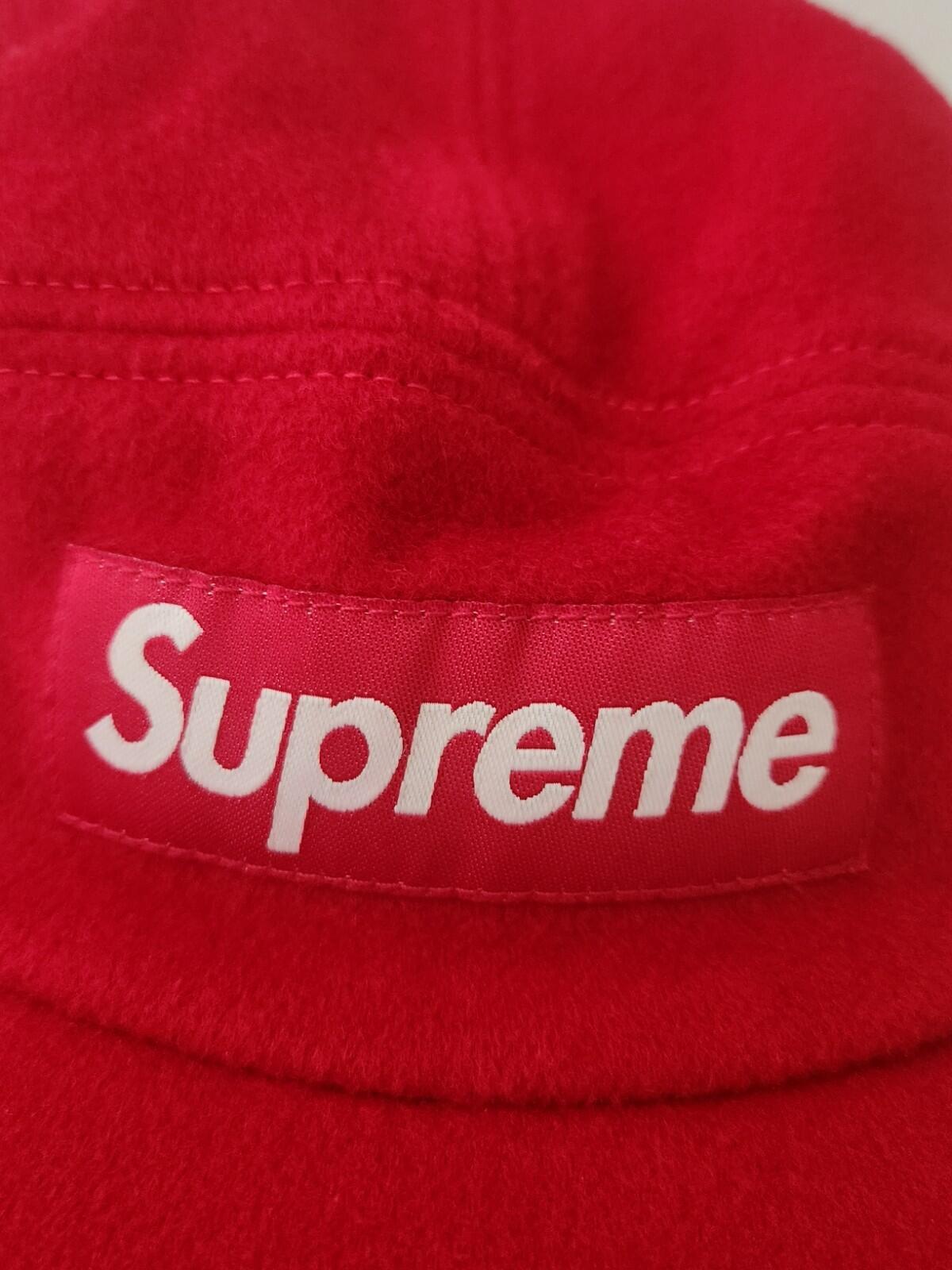 FW17 Supreme Loro Piana Wool Camp Cap Hut Rot Meisterwerk