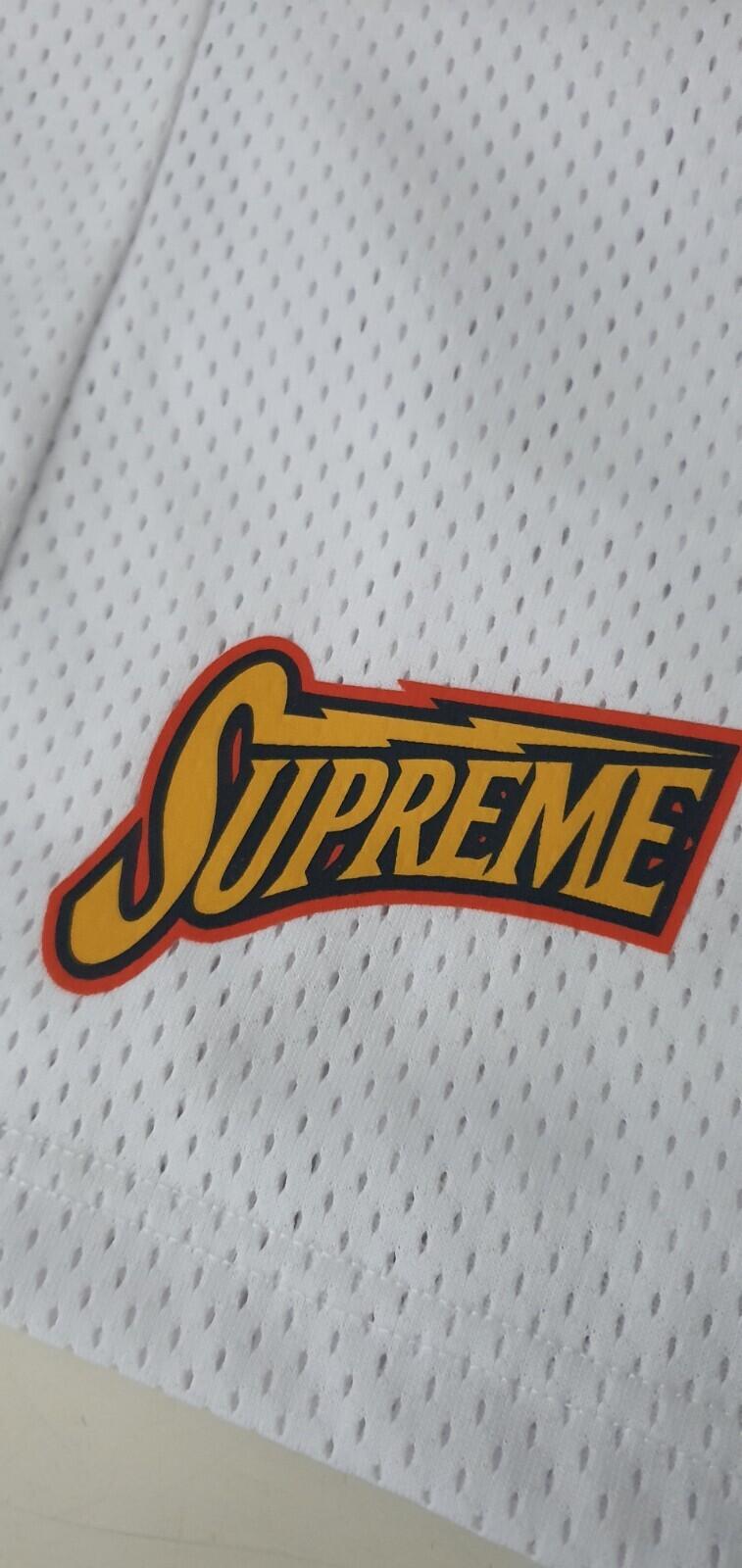 SS19 Supreme Bolt Basketball Short white Shorts size S small