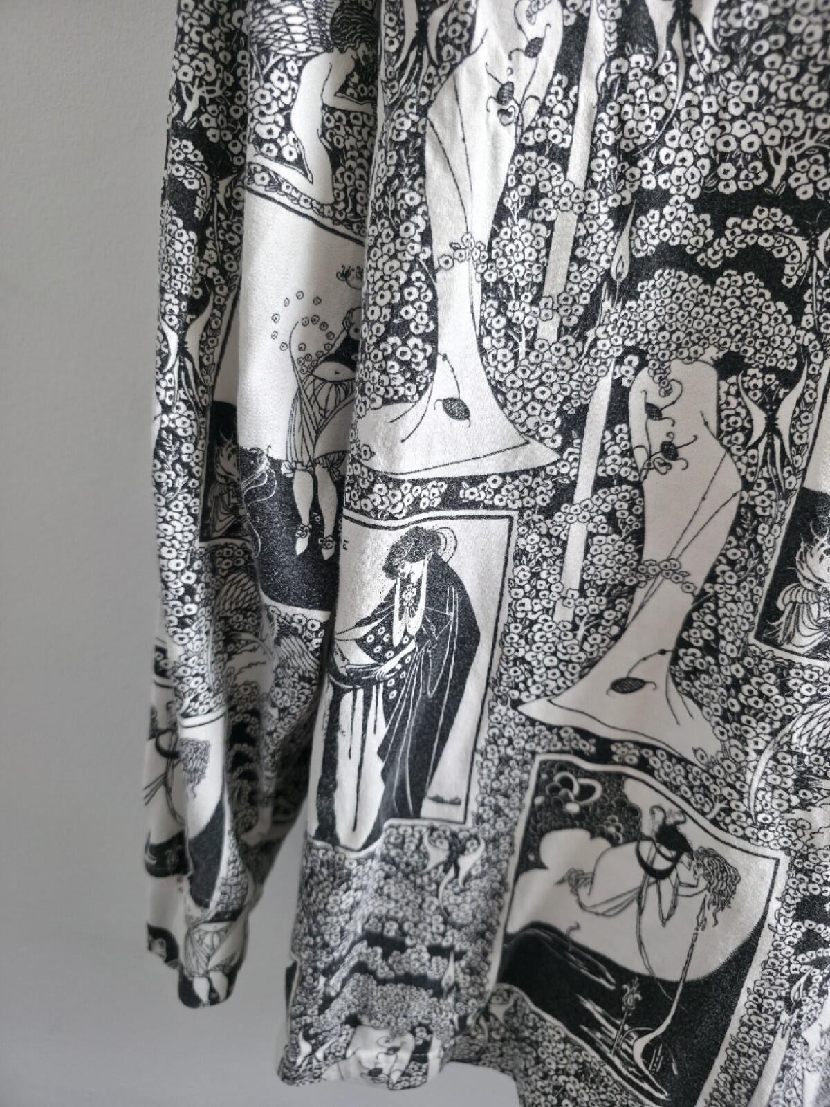 FW18 Supreme Salome L/S Top size L large blue long sleeve t-shirt top