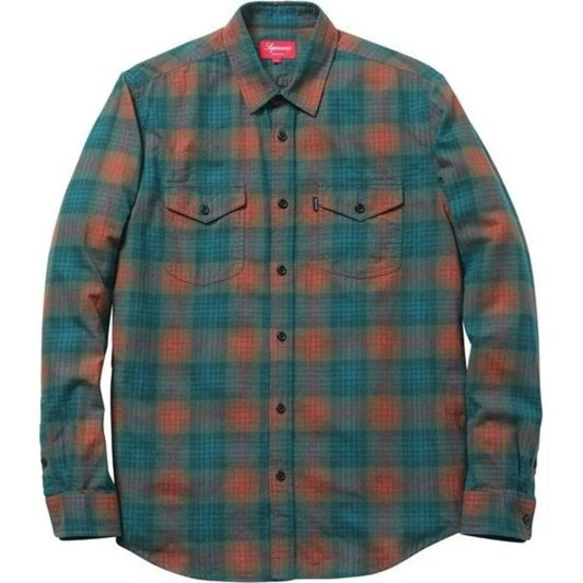 FW11 Supreme Ombre Karohemd Größe S