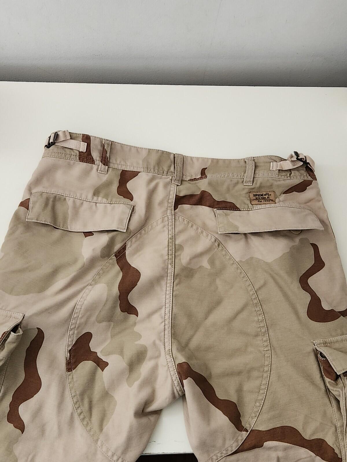 Supreme cargo pant size 30 W30 L30 trousers pants Desert Camo