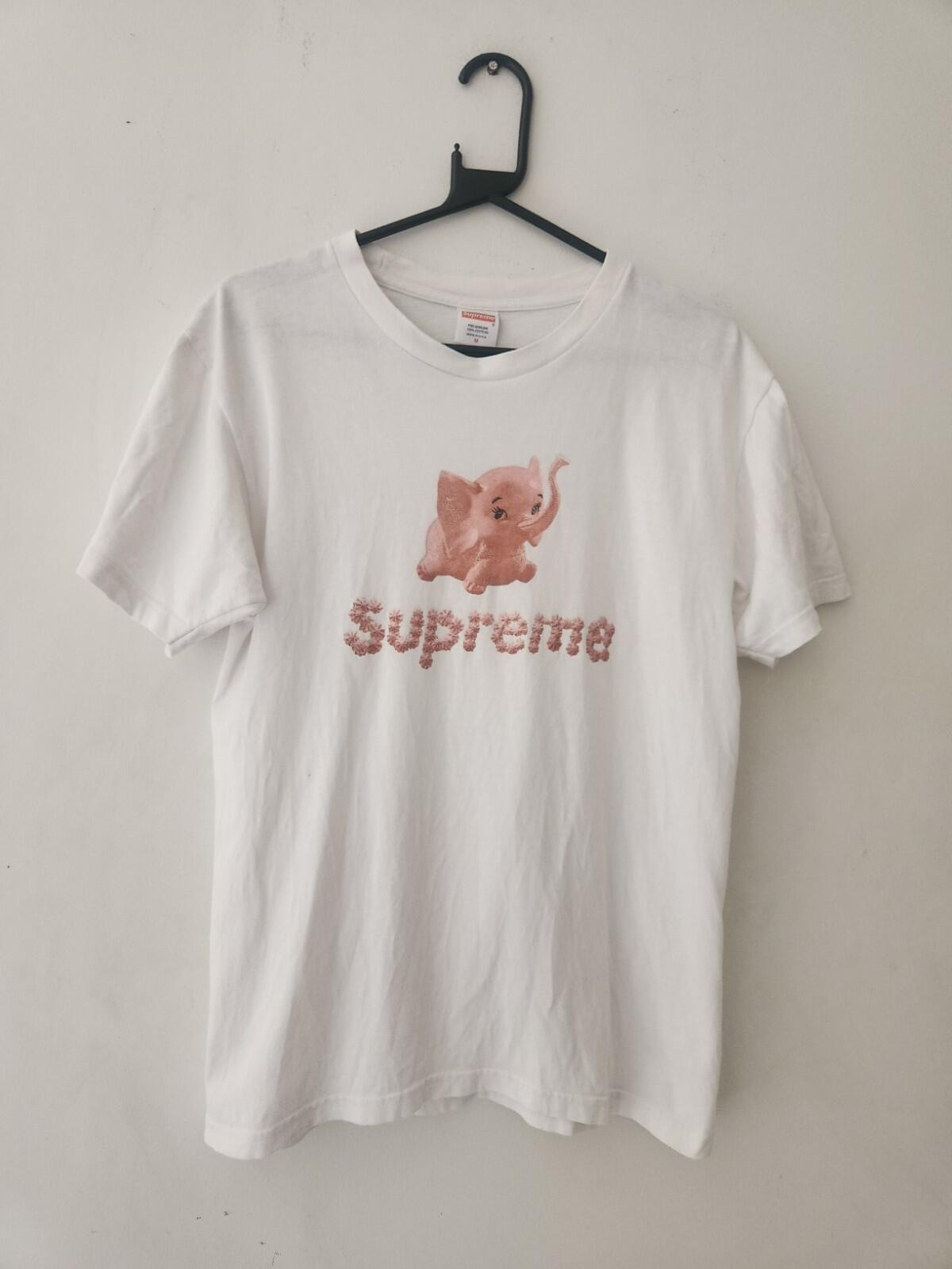 SS17 Supreme Elephant Tee white T-shirt size M Medium