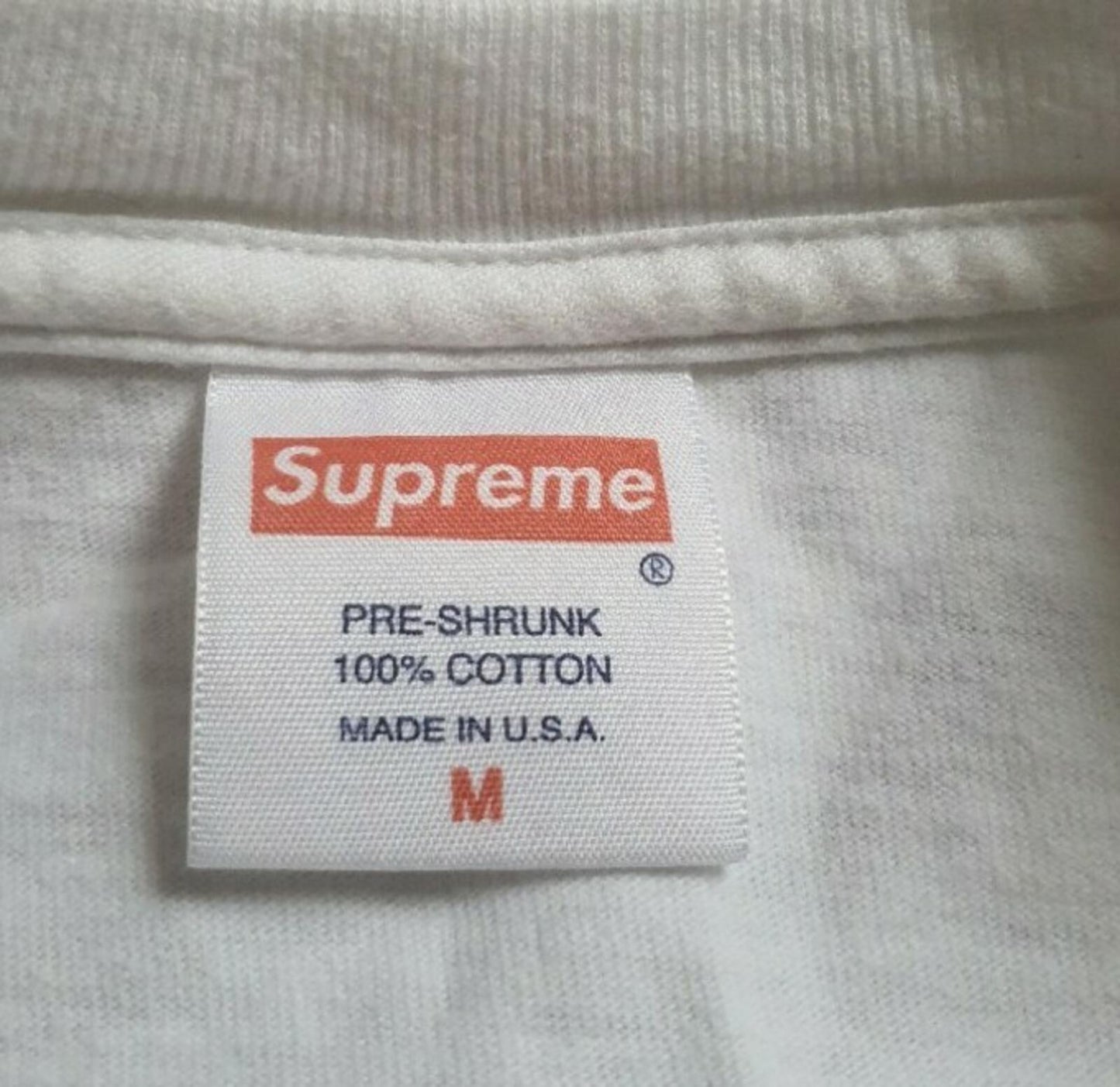 FW15 Supreme Planes Tee White Size M