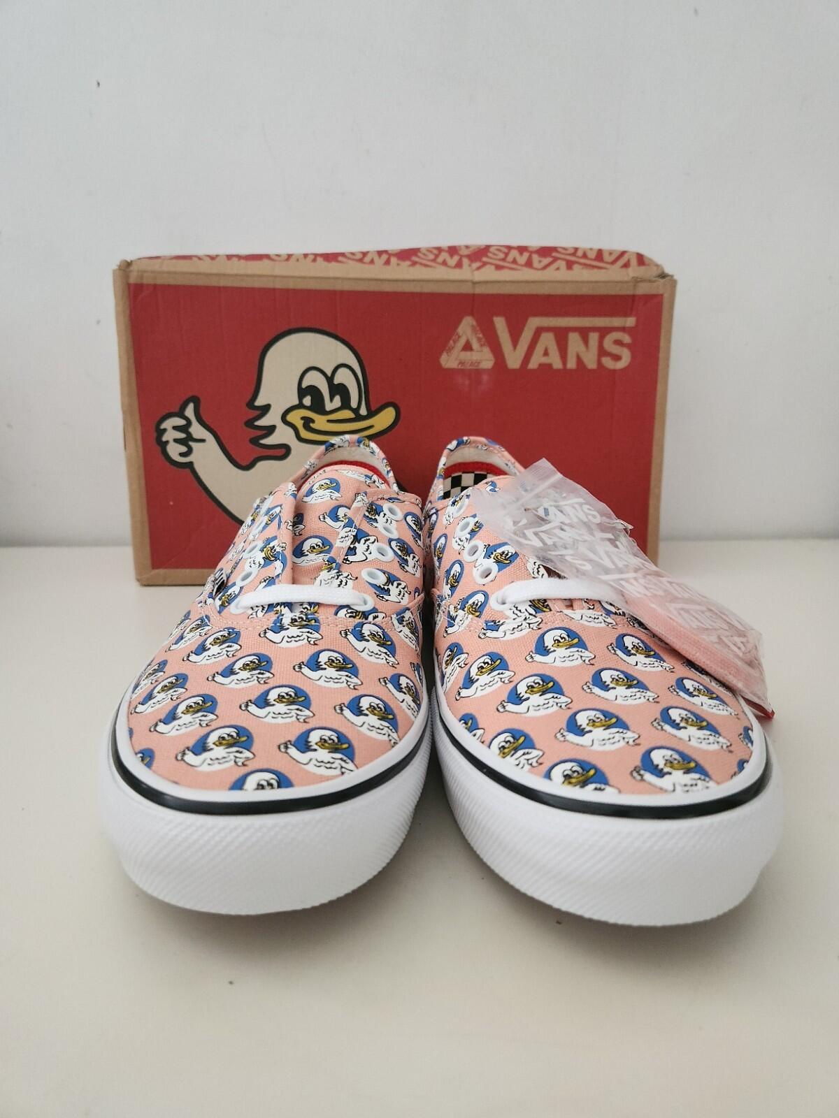 SS21 Palace Jeremy The Duck Vans Authentic Salmon Size US 12 UK 11 EUR 46